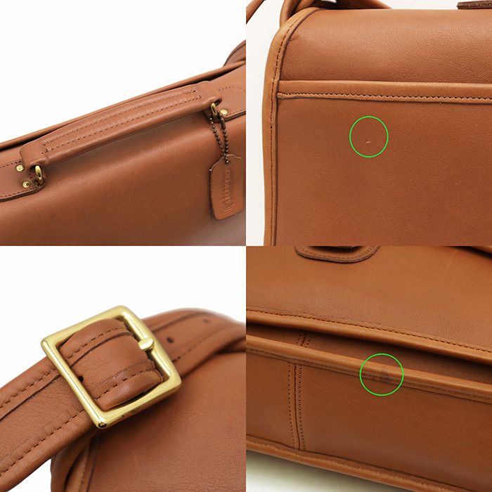 Coach Coach COACH Metropolitan Leather 2way Briefcase Leather Business Bag M9N5180 DUTY FREE for USA Size ONE SIZE - 10 Thumbnail