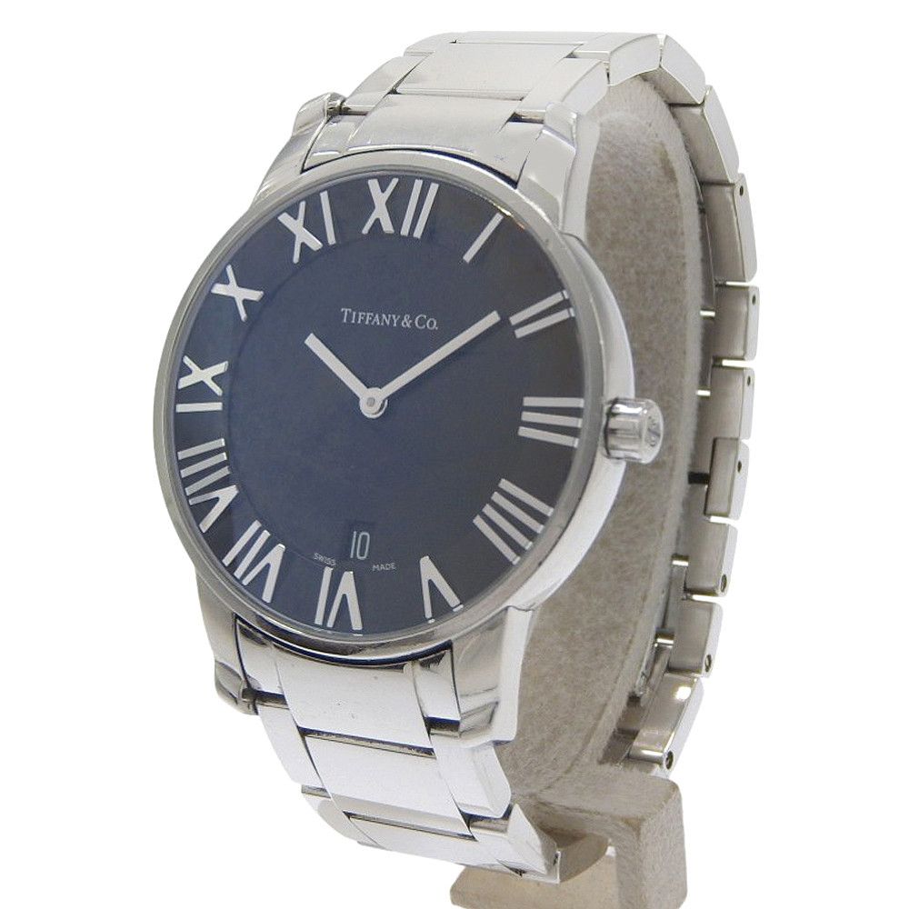 Tiffany & Co. Tiffany & Co. TIFFANY&Co. Atlas Dome Stainless Steel mens watch Metal Quartz Z1800.11.10A00A DUTY FREE for USA Size ONE SIZE - 2 Thumbnail