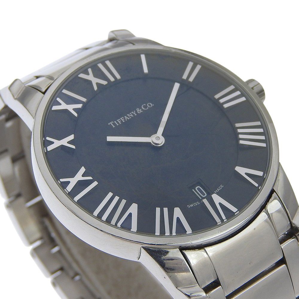 Tiffany & Co. Tiffany & Co. TIFFANY&Co. Atlas Dome Stainless Steel mens watch Metal Quartz Z1800.11.10A00A DUTY FREE for USA Size ONE SIZE - 3 Thumbnail