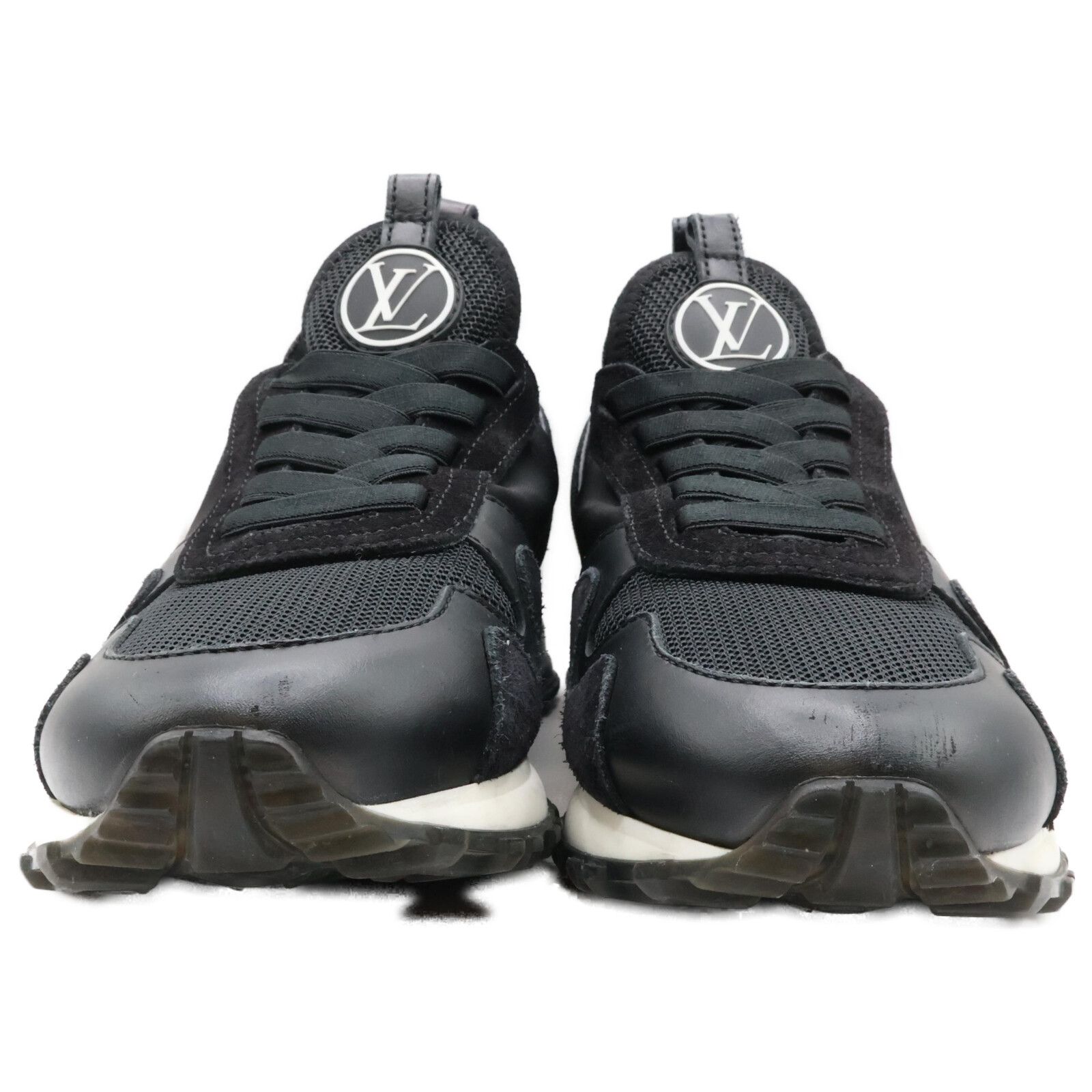 Louis Vuitton Louis Vuitton Louis Vuitton Run Away Line Polyester Sneakers Textile Shoes DUTY FREE for USA Size ONE SIZE - 2 Thumbnail