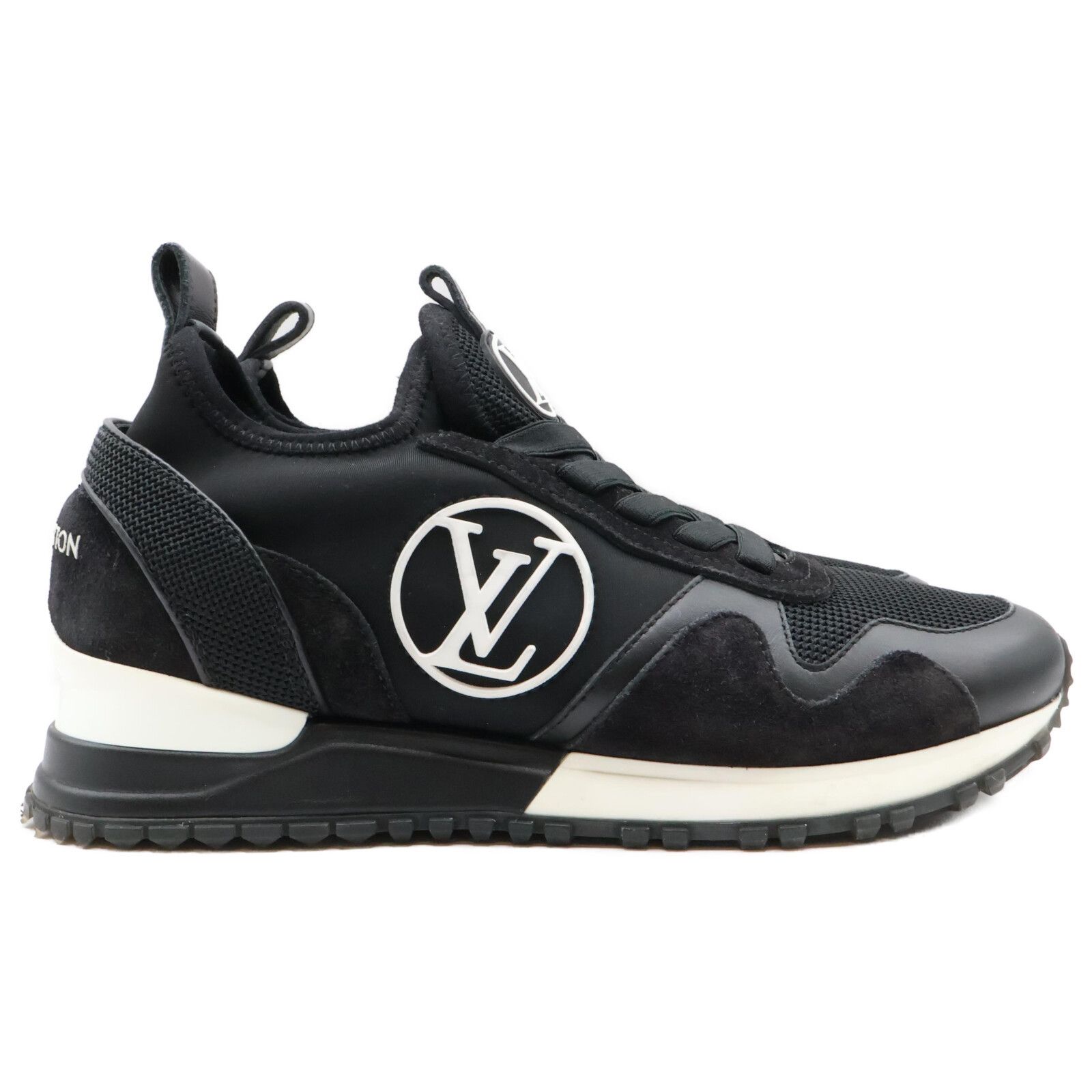 Louis Vuitton Louis Vuitton Louis Vuitton Run Away Line Polyester Sneakers Textile Shoes DUTY FREE for USA Size ONE SIZE - 3 Thumbnail