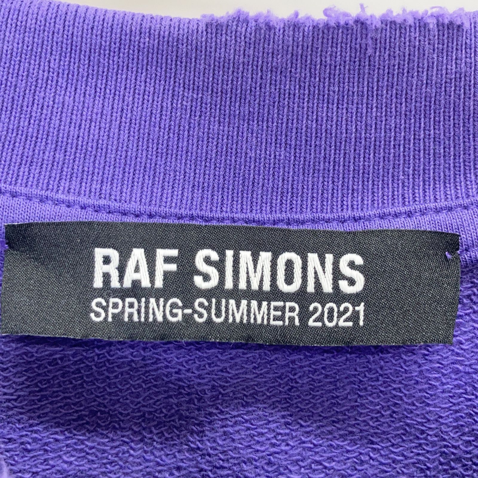 Raf Simons Raf Simons Raf Simons Cotton Sweatshirt Textile Sweatshirts & Hoodies 211W1668 DUTY FREE for USA Size ONE SIZE - 3 Thumbnail