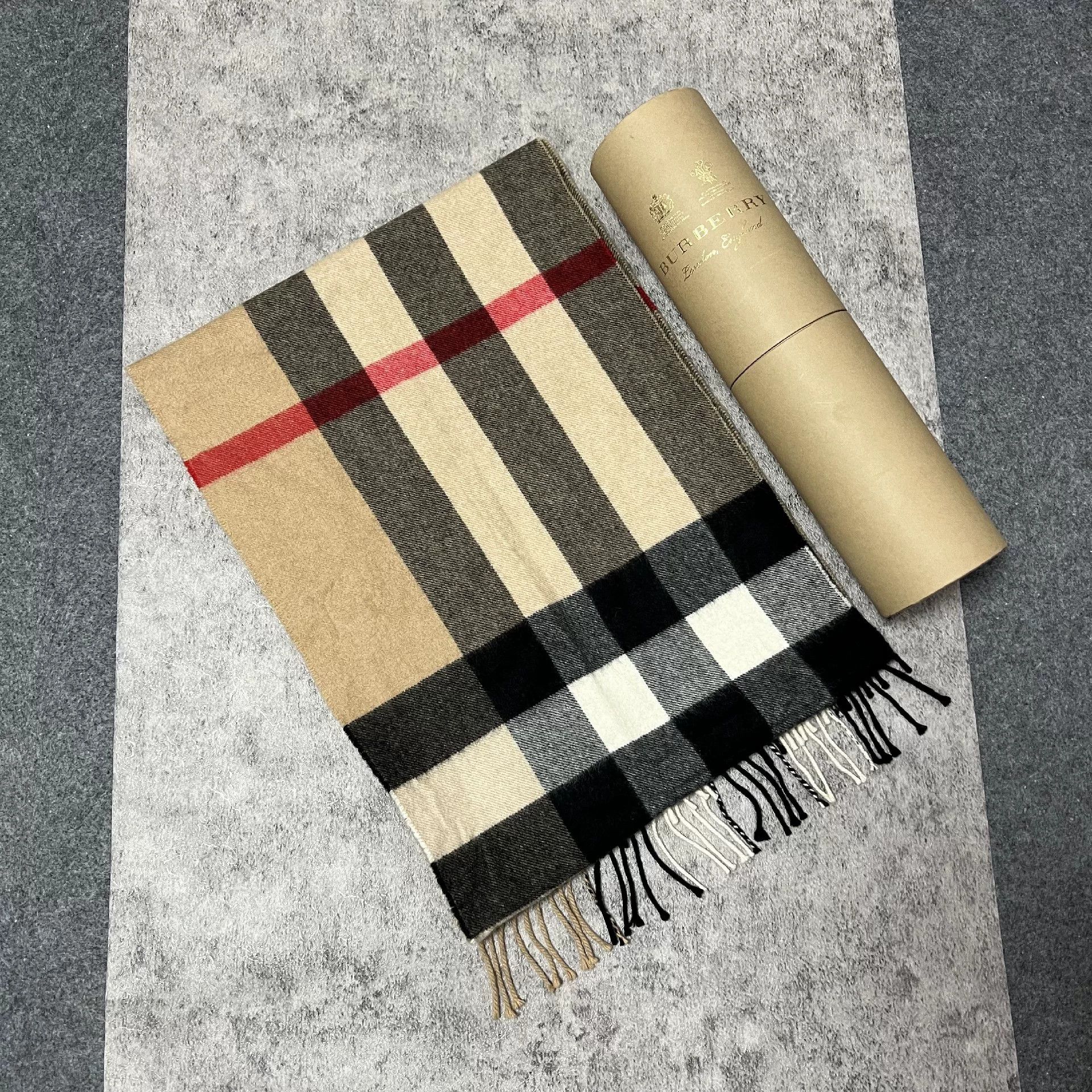 Burberry Burberry Plaid Scarf one size Men Size ONE SIZE - 3 Thumbnail