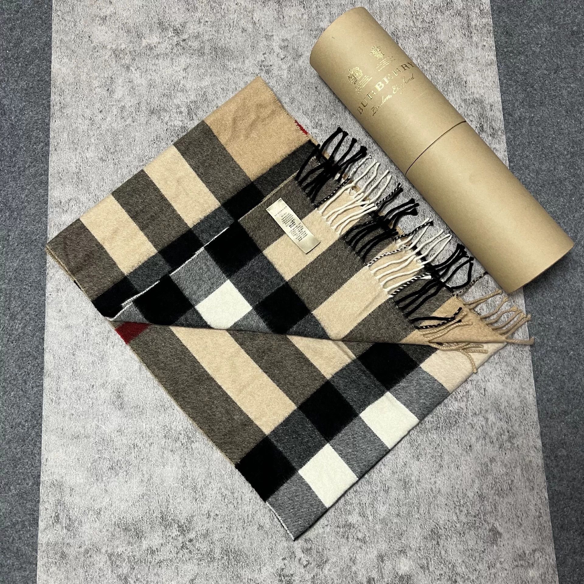 Burberry Burberry Plaid Scarf one size Men Size ONE SIZE - 2 Thumbnail