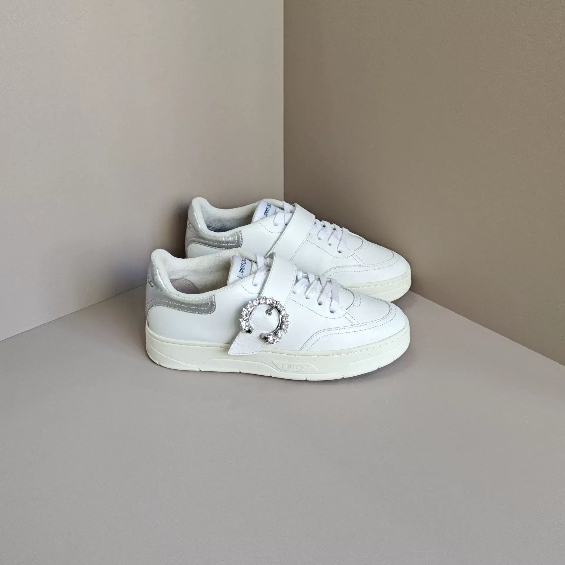 Jimmy Choo Jimmy Choo Clear Lowtop Sneakers us_7 Women Size US 7 / IT 37 - 4 Thumbnail