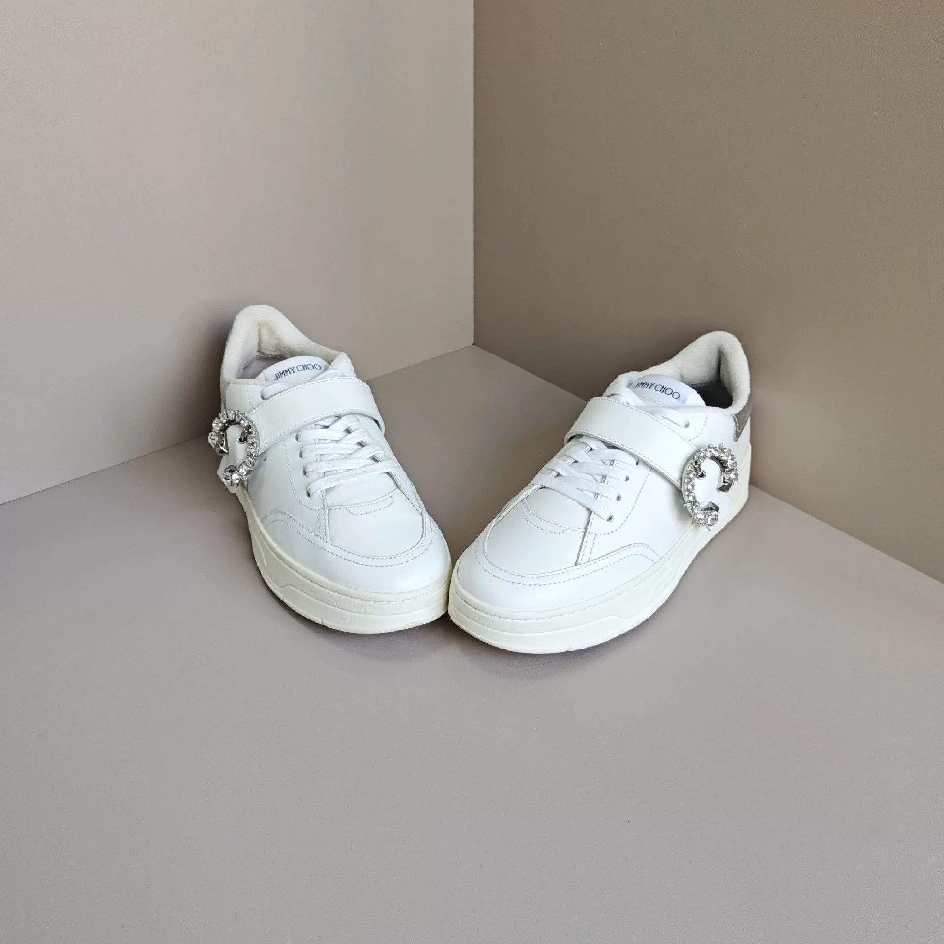 Jimmy Choo Jimmy Choo Clear Lowtop Sneakers us_7 Women Size US 7 / IT 37 - 2 Thumbnail