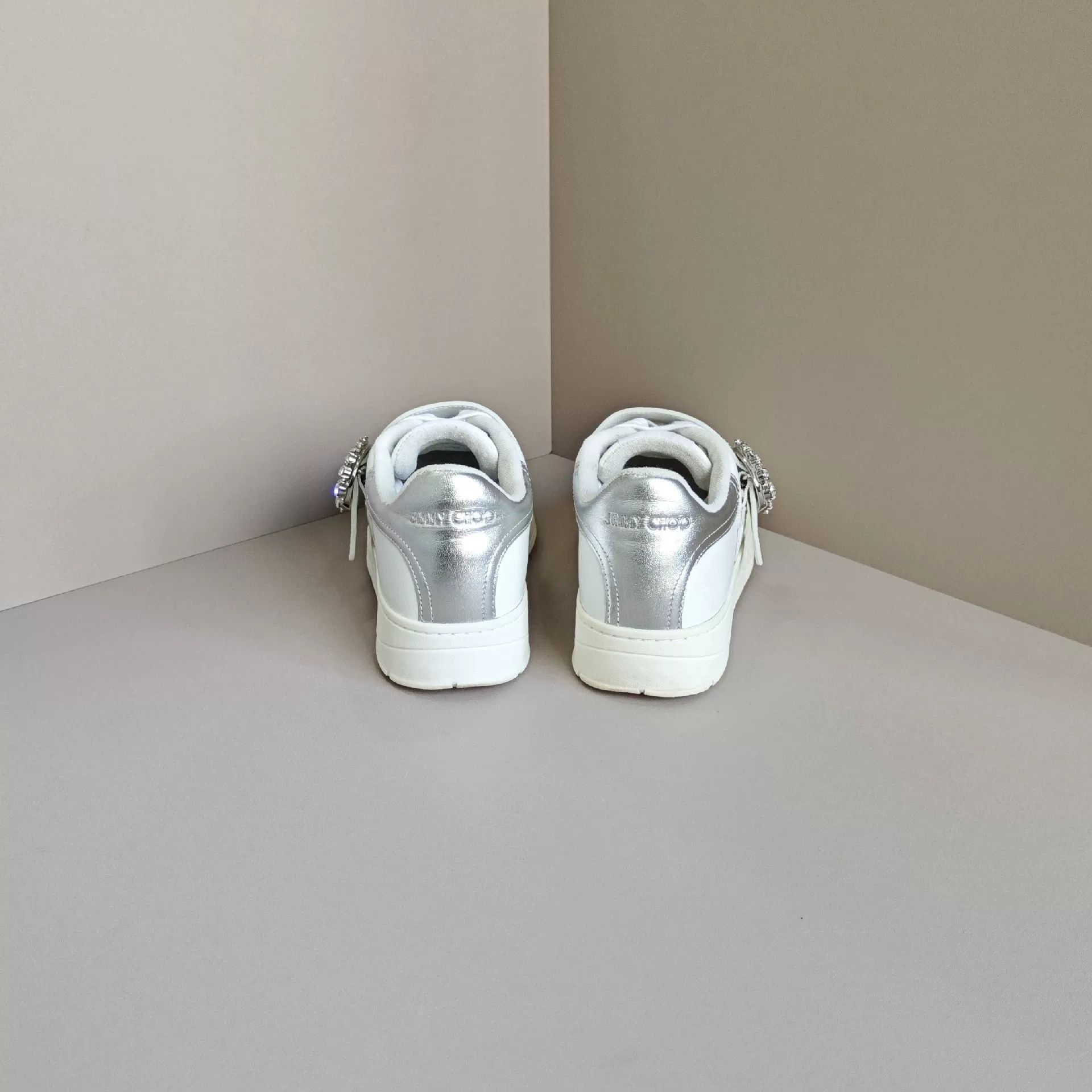 Jimmy Choo Jimmy Choo Clear Lowtop Sneakers us_7 Women Size US 7 / IT 37 - 3 Thumbnail