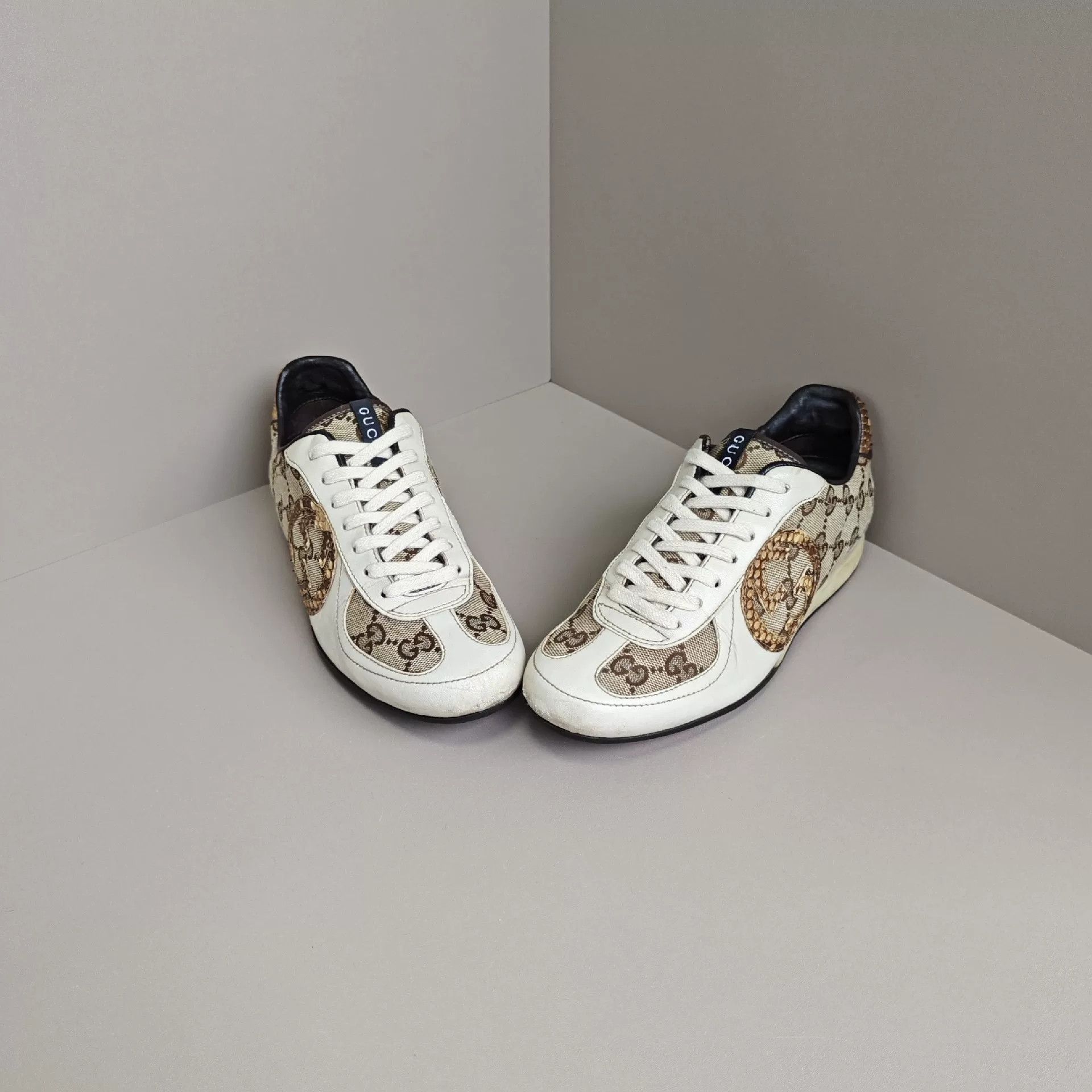 Gucci Gucci Lowtop Sneakers it_34-5 Women Size US 4.5 / IT 34.5 - 2 Thumbnail