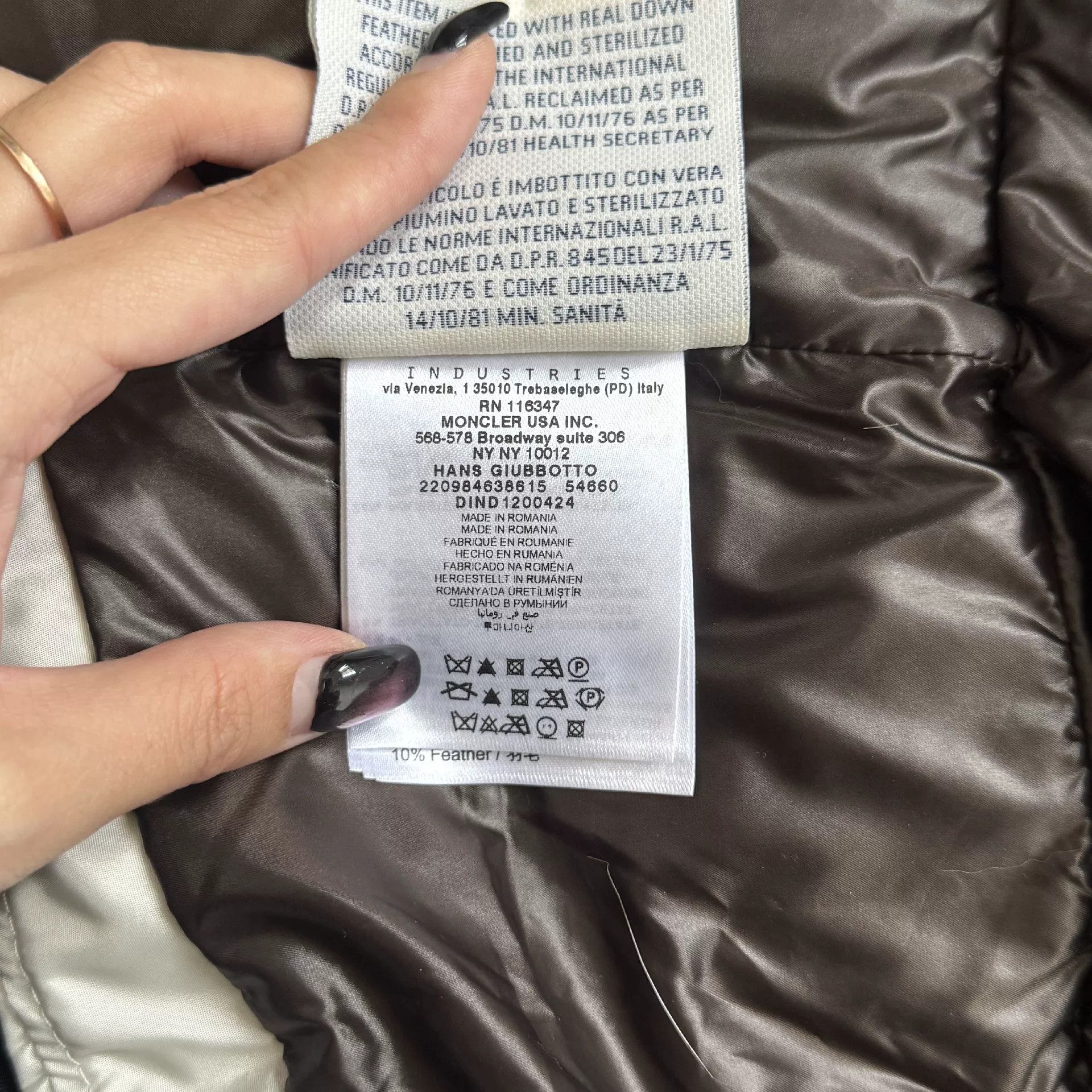 Moncler Moncler Down Down Jacket us_0 Women Size XS / US 0-2 / IT 36-38 - 4 Thumbnail