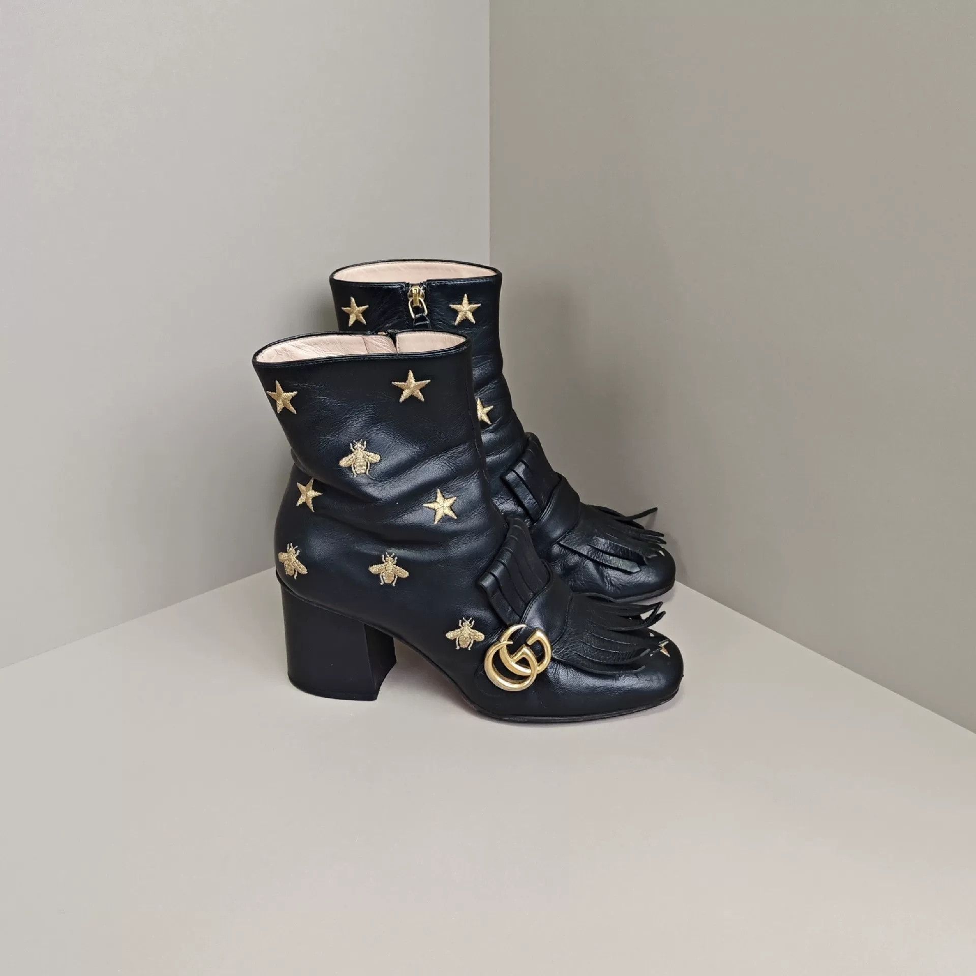 Gucci Gucci Embroidered Boots us_8 Women Size US 8 / IT 38 - 4 Thumbnail