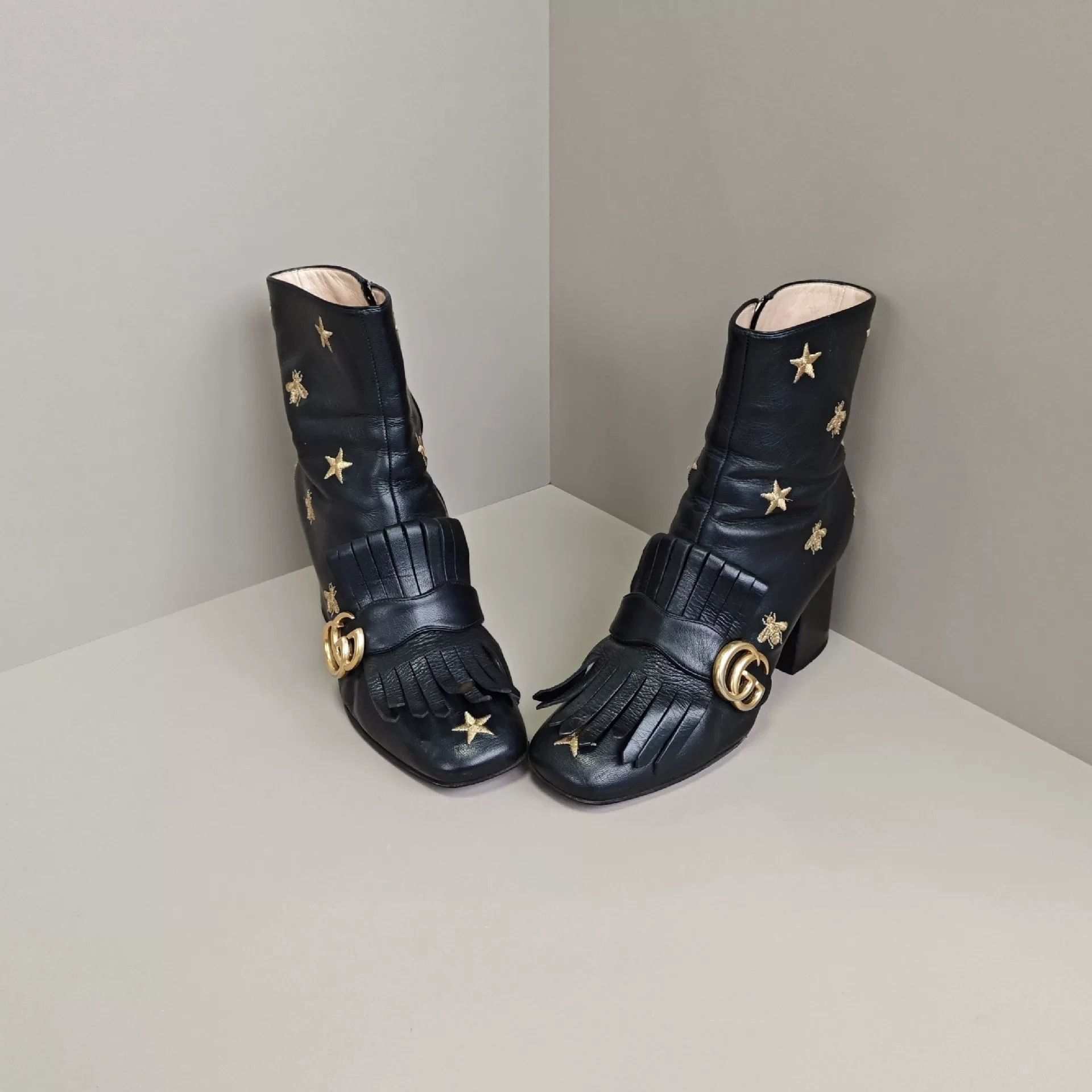 Gucci Gucci Embroidered Boots us_8 Women Size US 8 / IT 38 - 2 Thumbnail