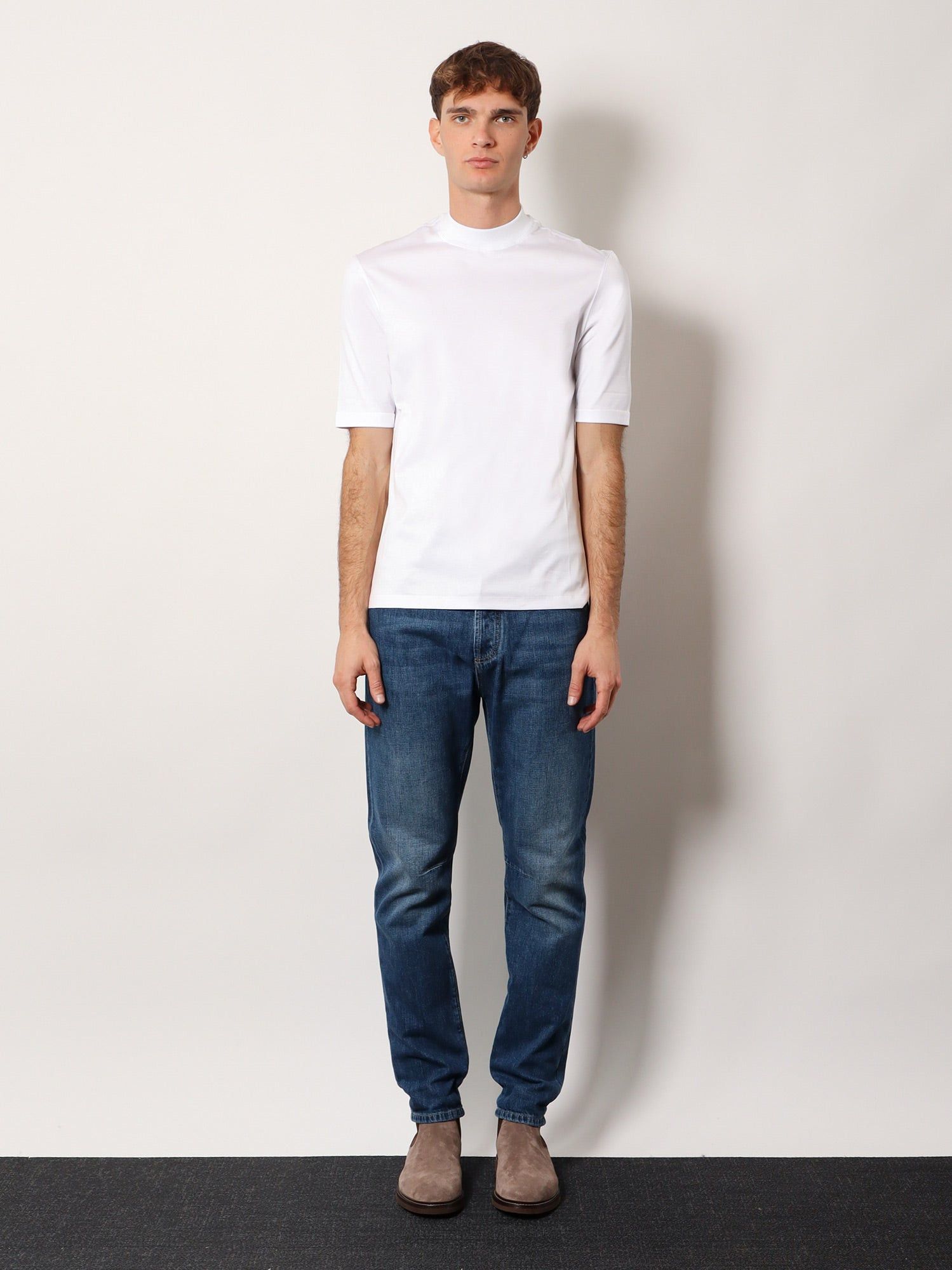 Brunello Cucinelli Cotton T-Shirt Size US L / EU 52-54 / 3 - 4 Thumbnail
