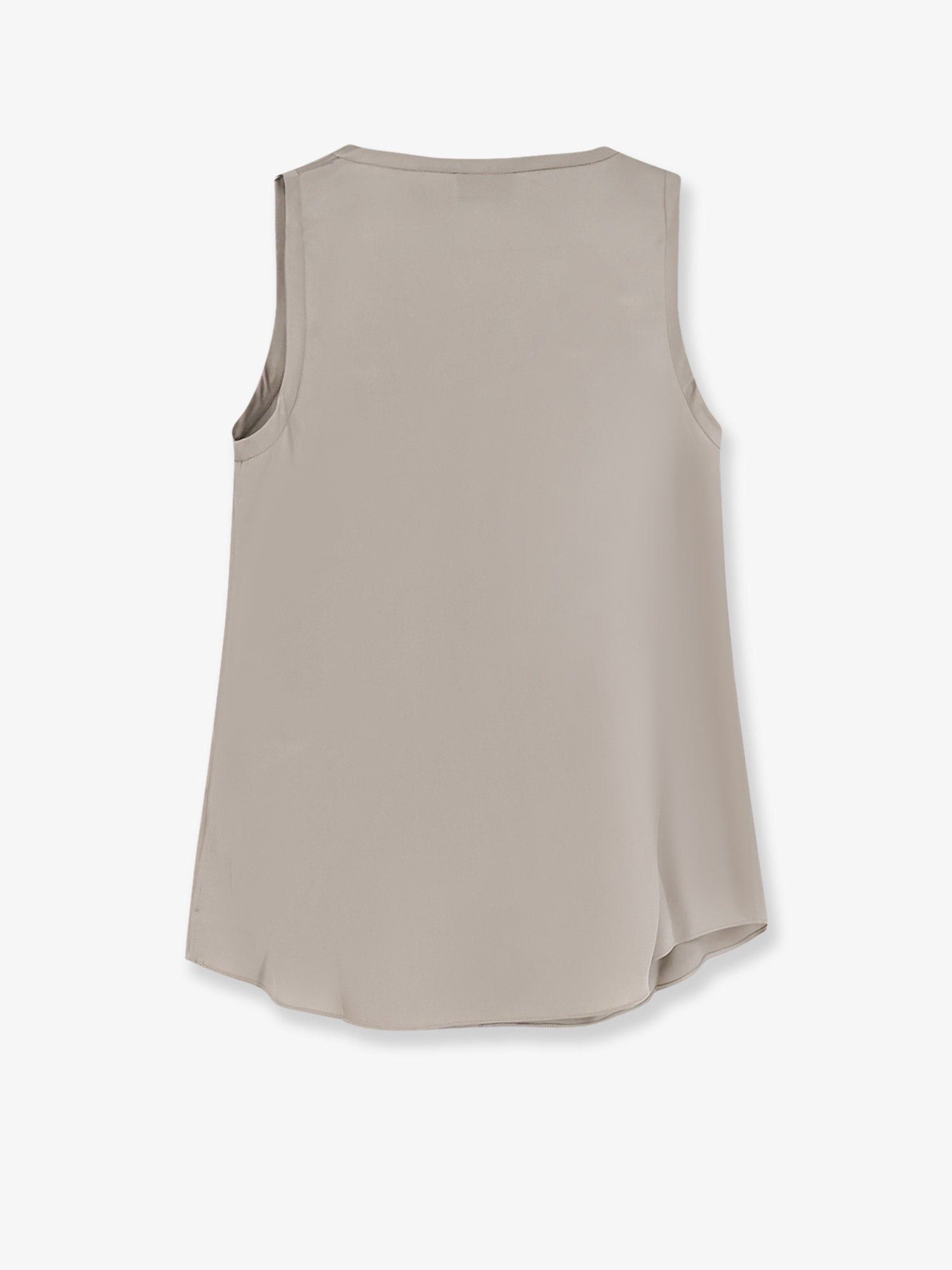 Brunello Cucinelli Stretch Silk Top Size L / US 10 / IT 46 - 2 Thumbnail