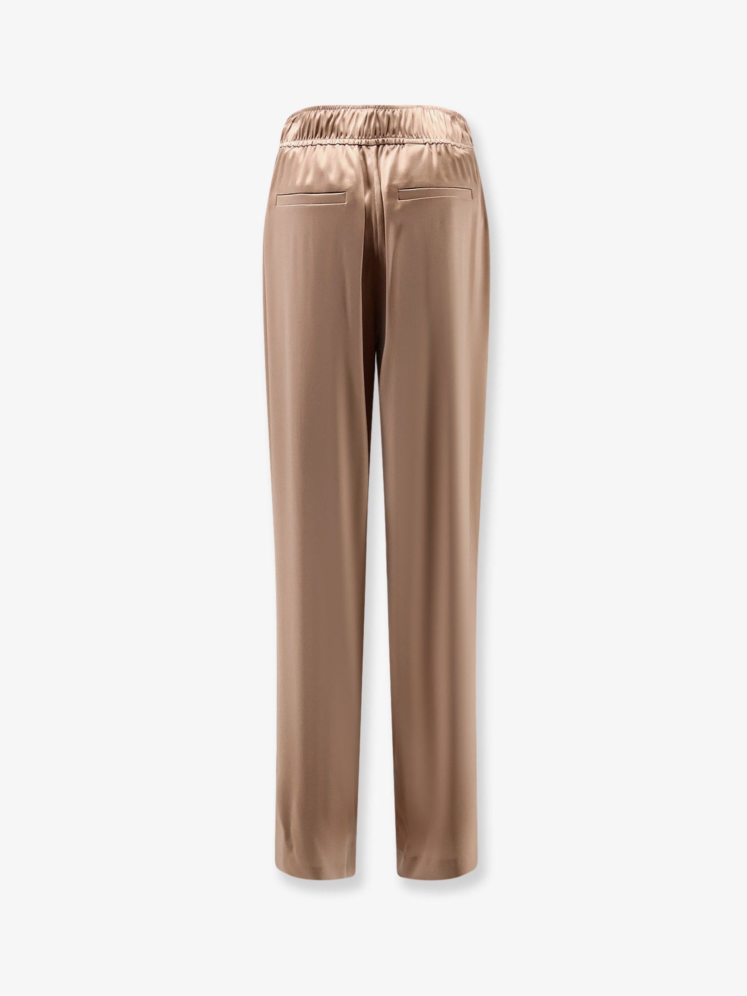 Brunello Cucinelli Silk Trousers Size 28" / US 6 / IT 42 - 2 Thumbnail