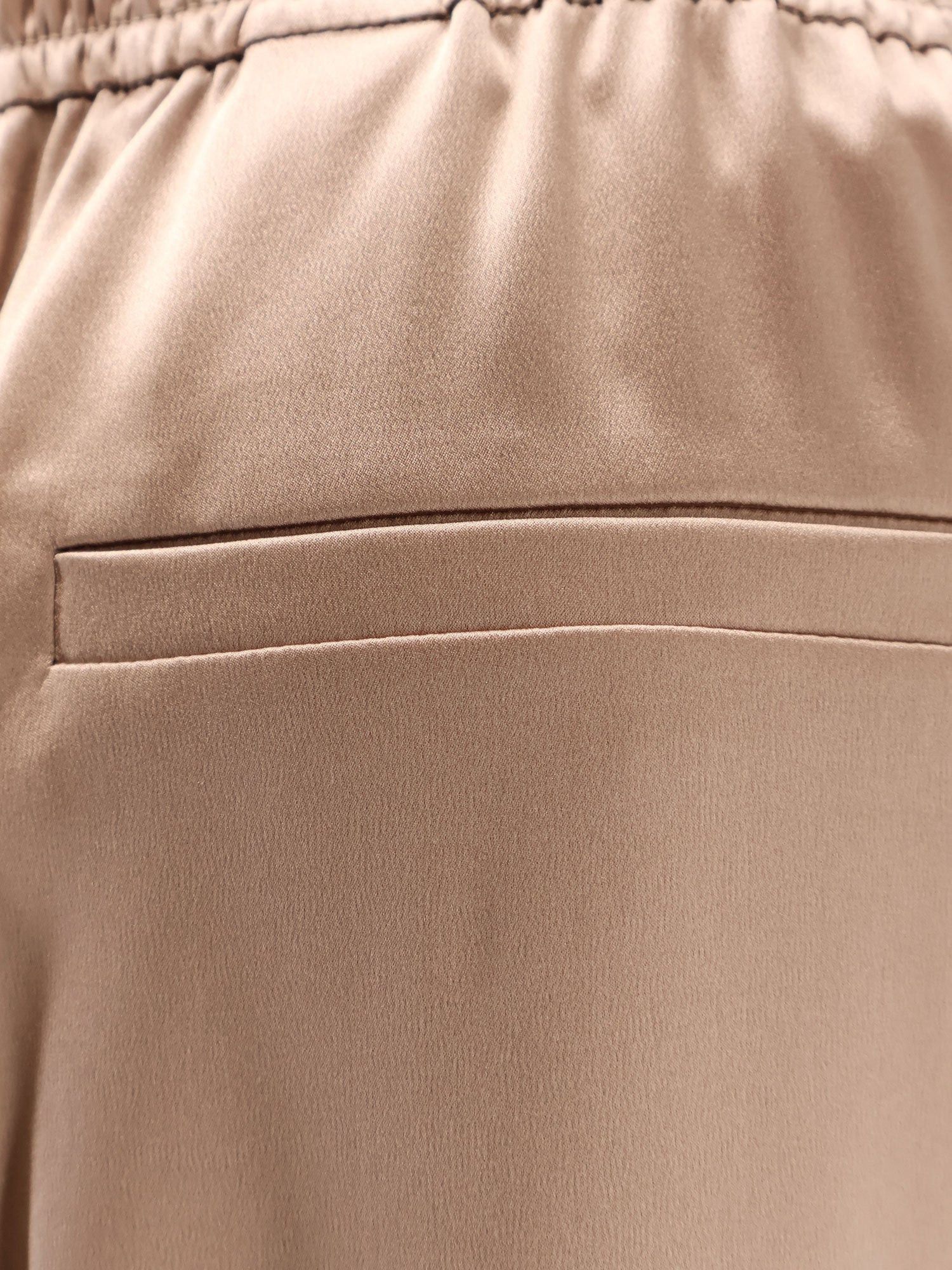 Brunello Cucinelli Silk Trousers Size 28" / US 6 / IT 42 - 3 Thumbnail