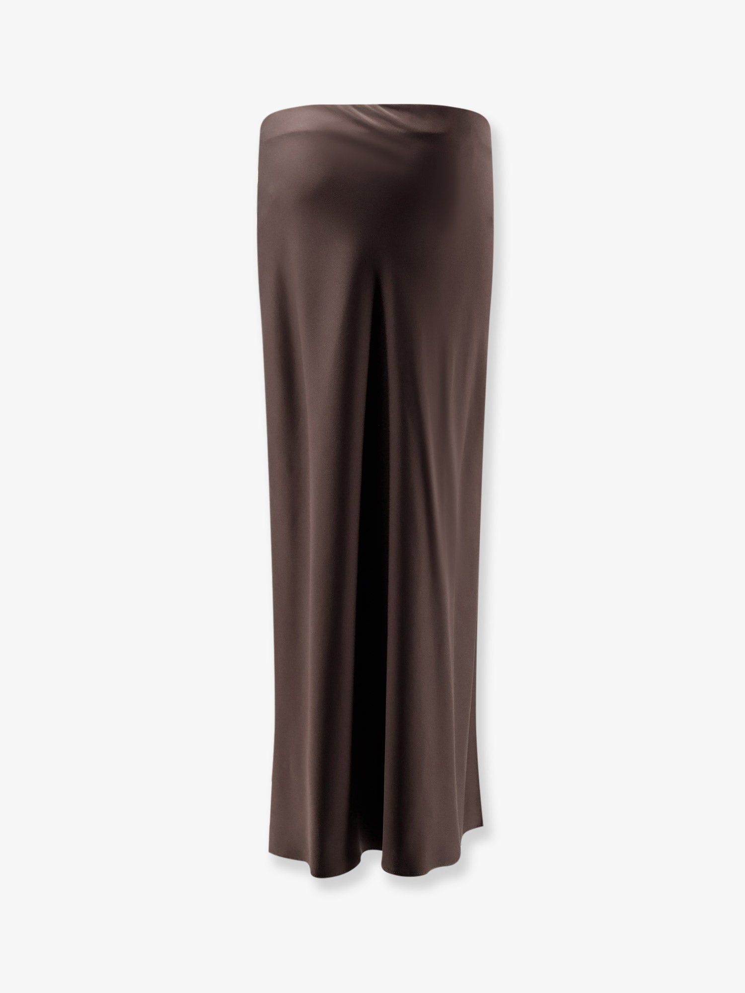 Brunello Cucinelli Satin Long Skirt Size 30" / US 8 / IT 44 - 2 Thumbnail