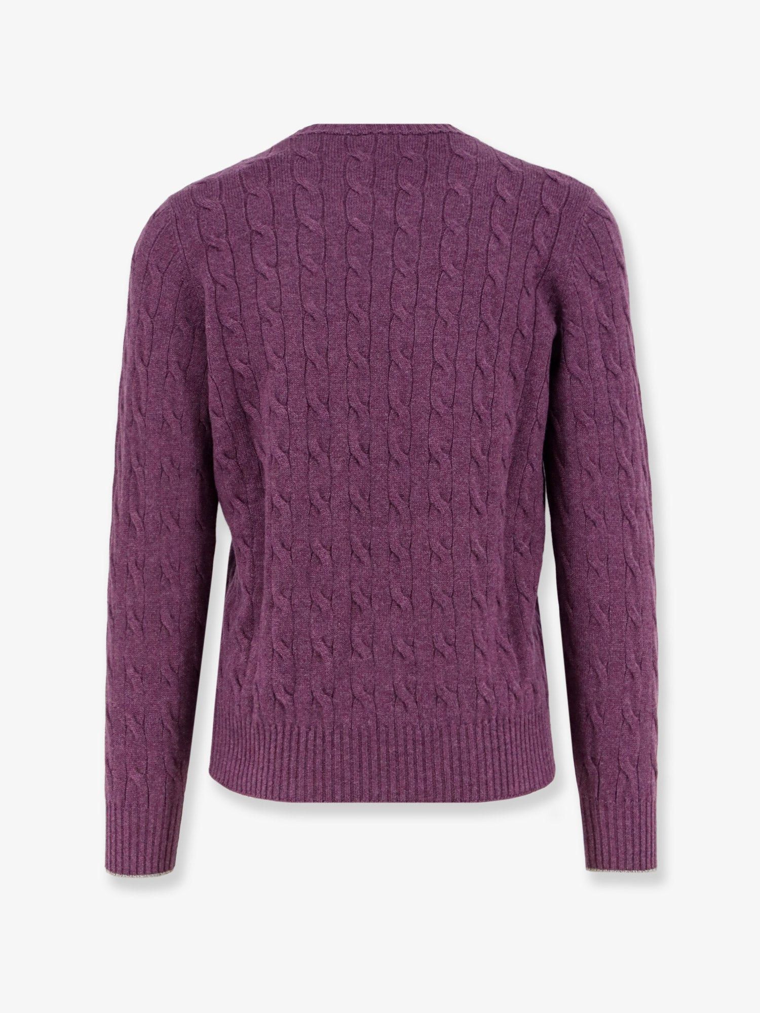 Brunello Cucinelli Cable Knit Cashmere Sweater Size US L / EU 52-54 / 3 - 2 Thumbnail