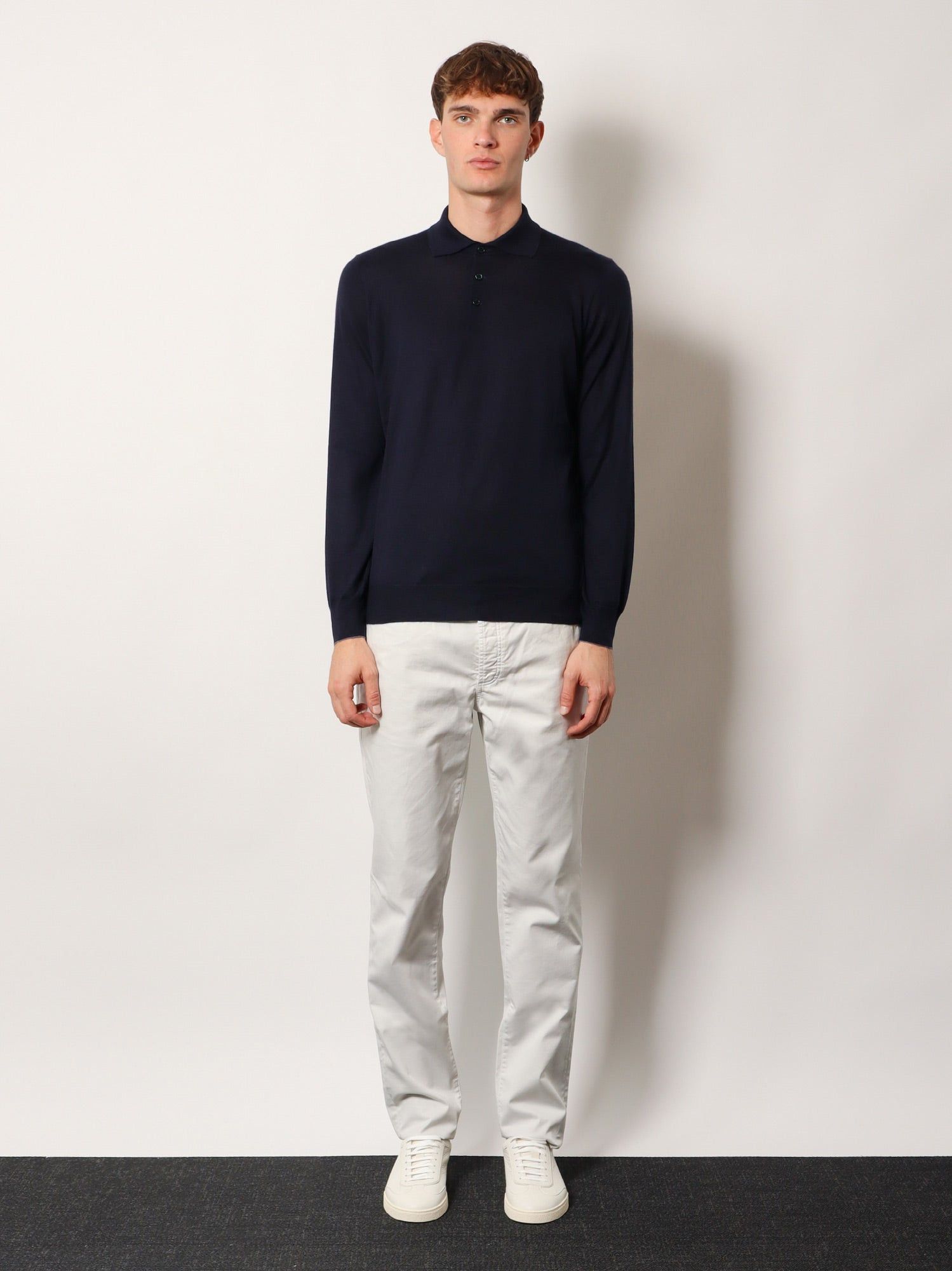 Brunello Cucinelli Cashmere And Cotton Polo Shirt Size US M / EU 48-50 / 2 - 4 Thumbnail