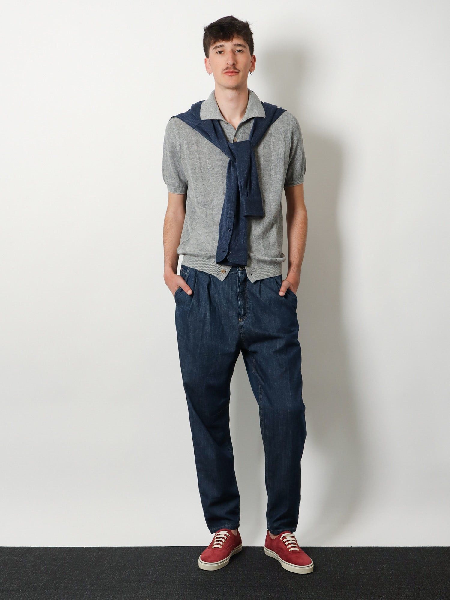 Brunello Cucinelli Linen And Cotton Blend Cardigan Size US XL / EU 56 / 4 - 4 Thumbnail