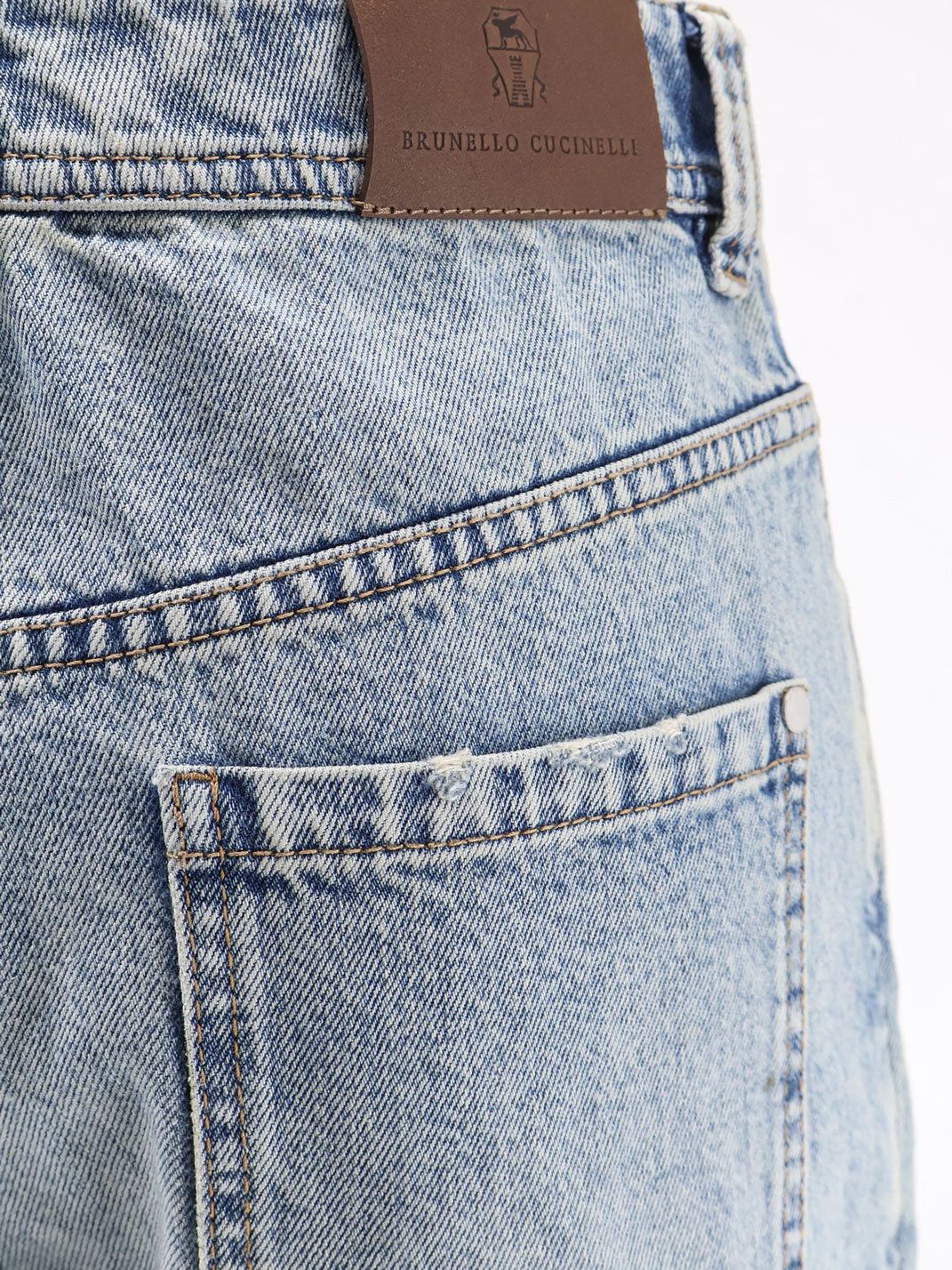 Brunello Cucinelli The Baggy Jean-Tapered Leg Size 28" / US 6 / IT 42 - 3 Thumbnail