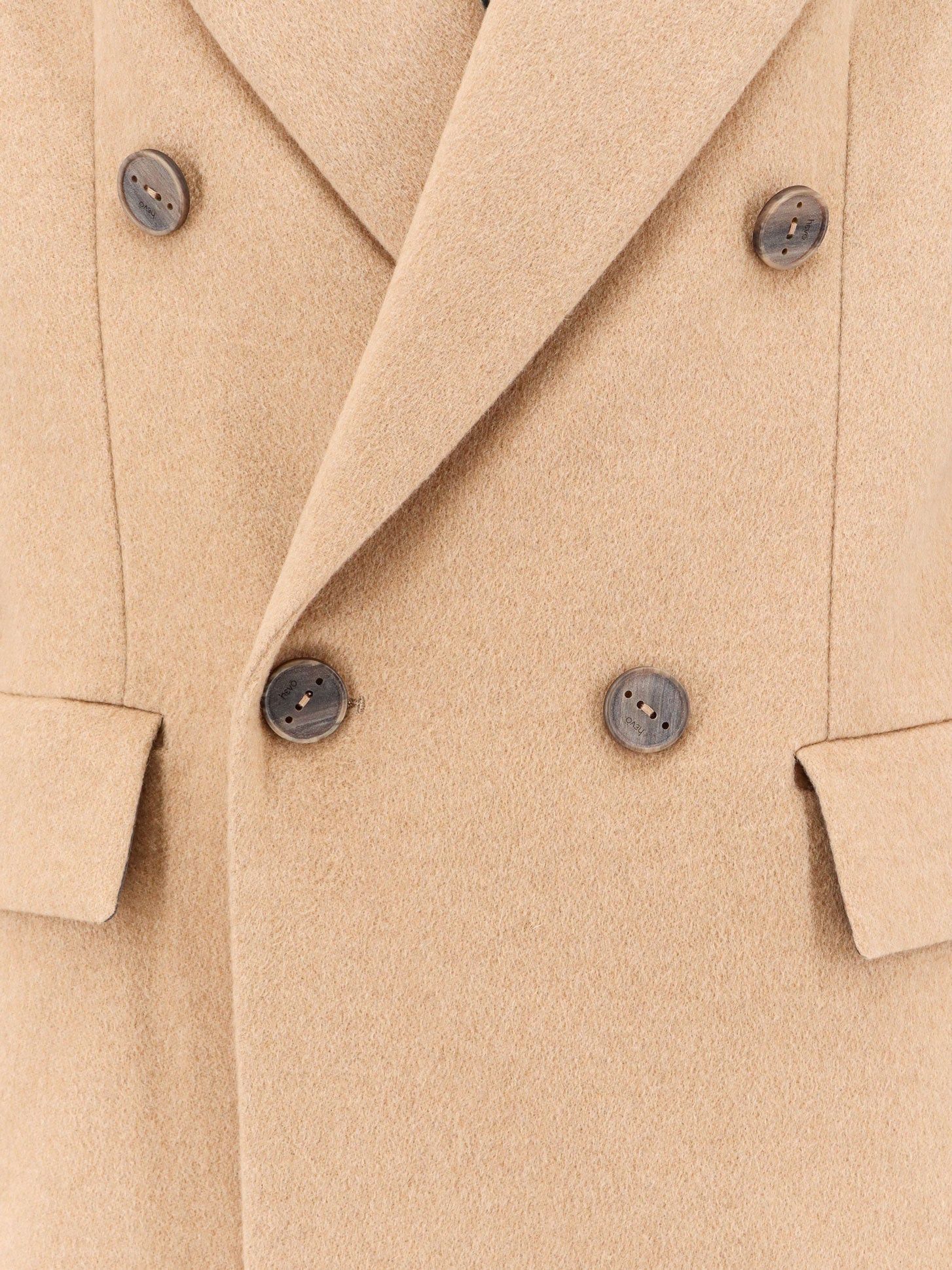 Hevo Cashmere Coat With Satin Lining Size US XXL / EU 58 / 5 - 4 Thumbnail