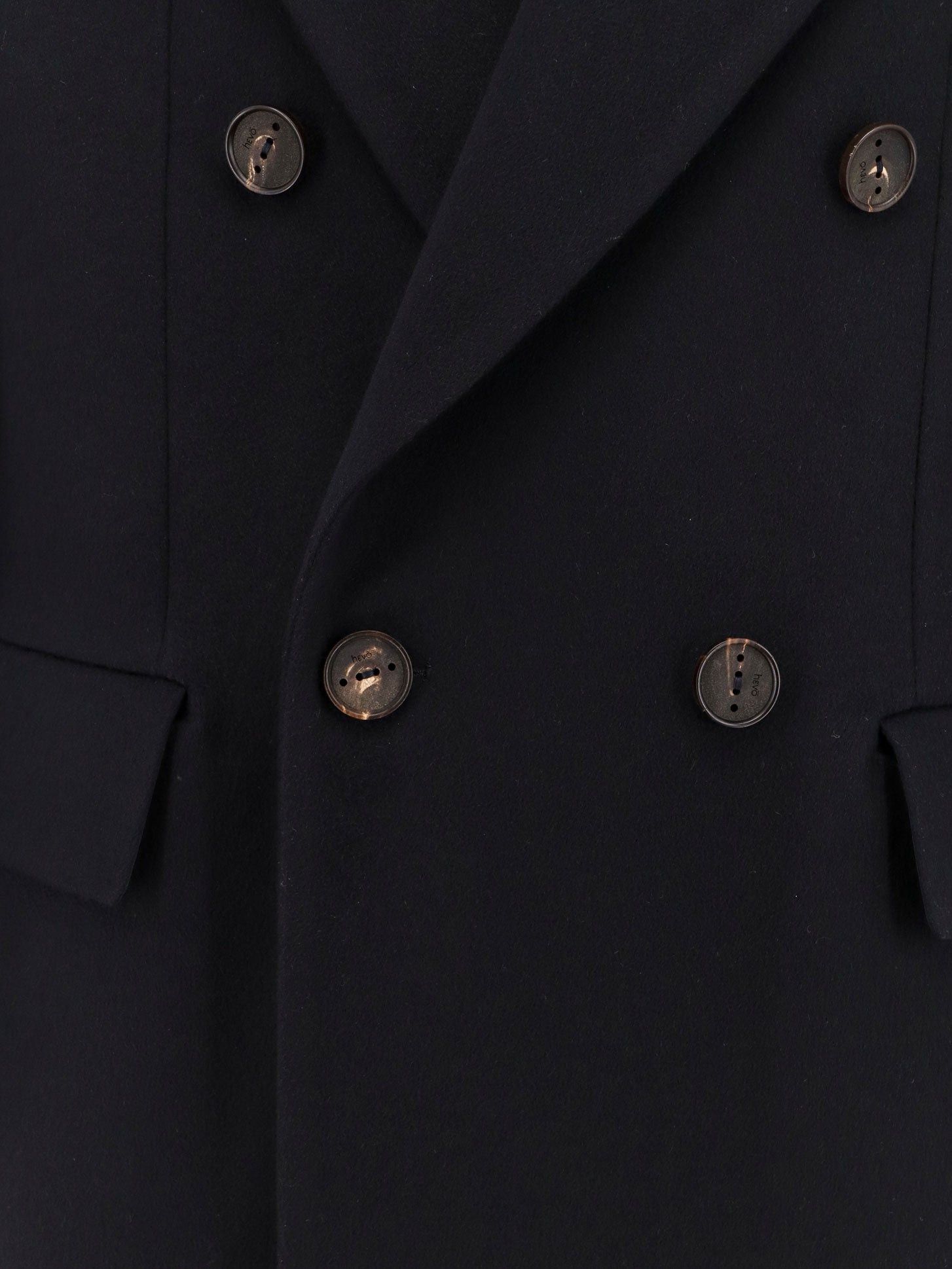 Hevo Cashmere Coat With Satin Lining Size US XL / EU 56 / 4 - 4 Thumbnail