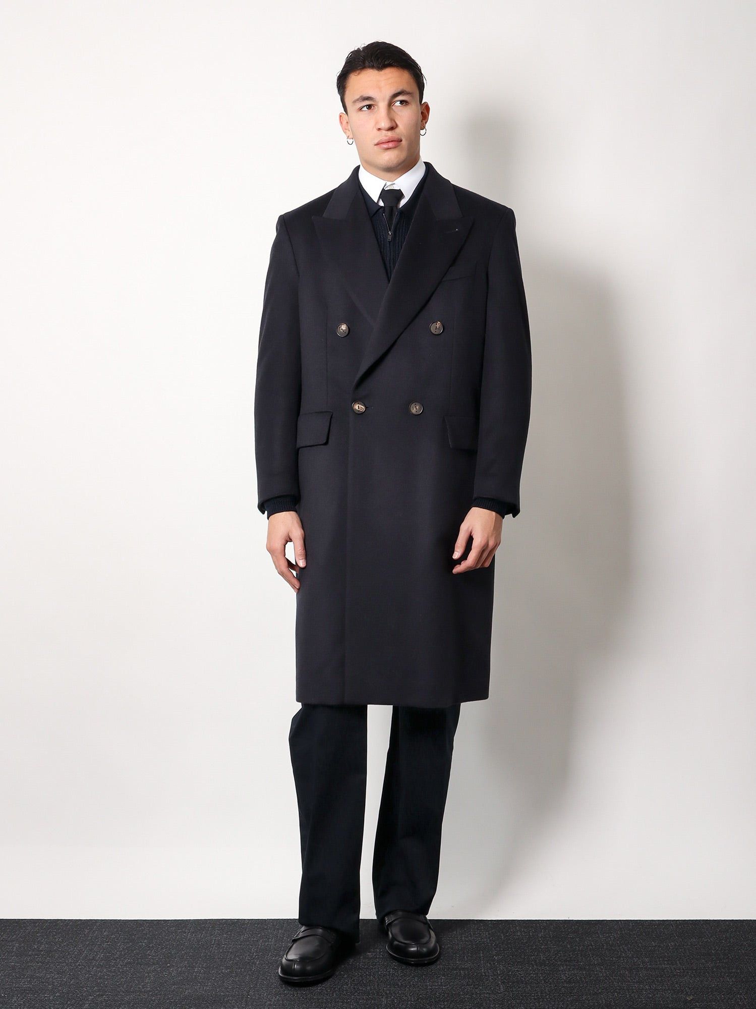 Hevo Cashmere Coat With Satin Lining Size US XXL / EU 58 / 5 - 2 Thumbnail