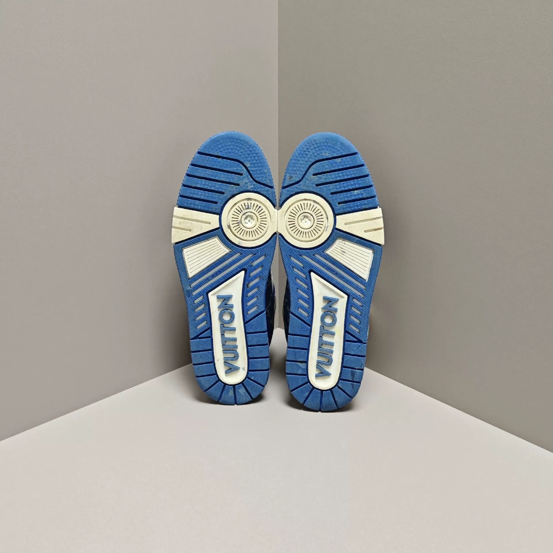 Louis Vuitton Louis Vuitton Training Denim Blue Lowtop Sneakers 8 Men Size US 8 / EU 41 - 5 Thumbnail