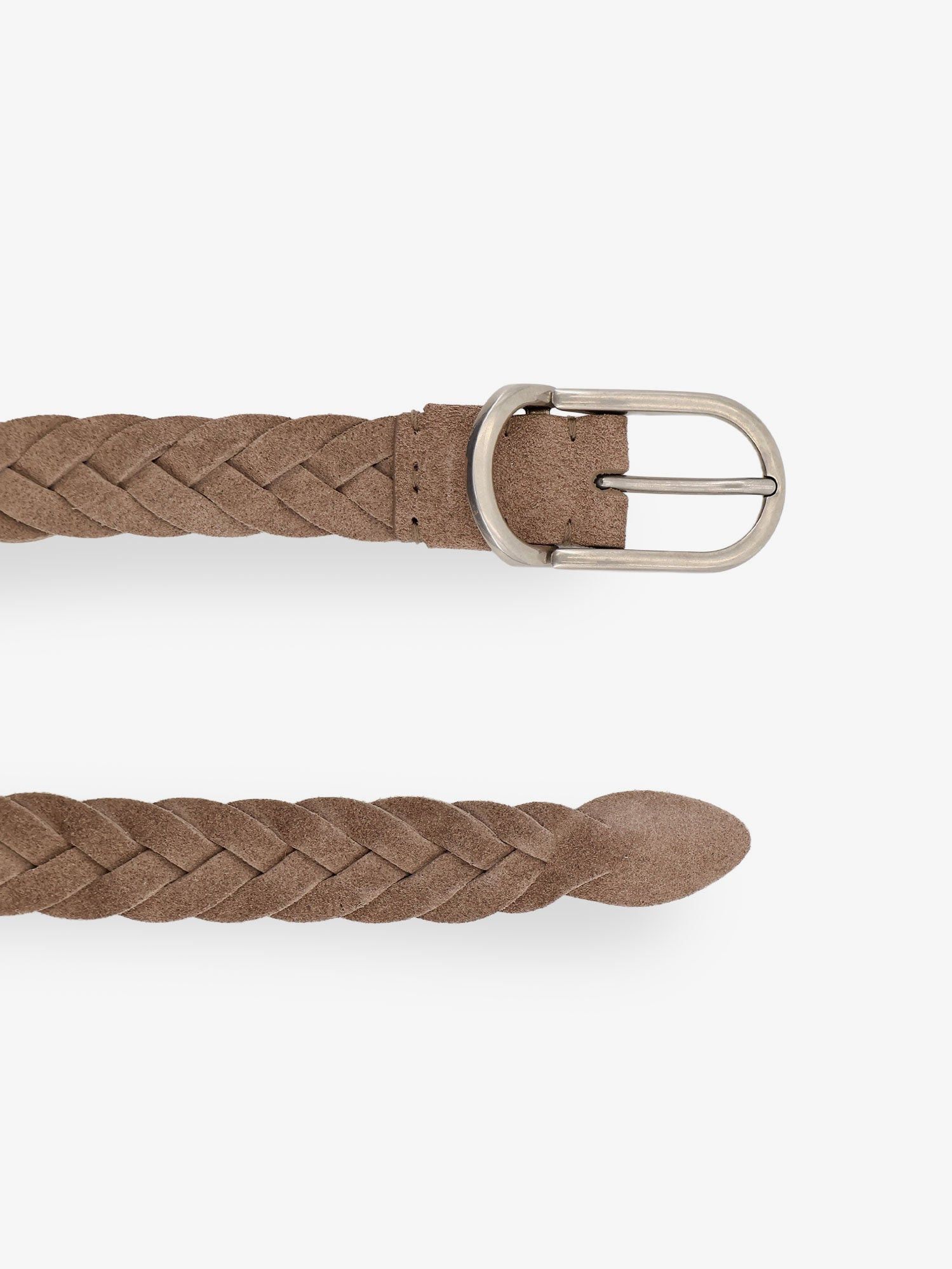 Brunello Cucinelli Braided Suede Belt Size ONE SIZE - 2 Thumbnail