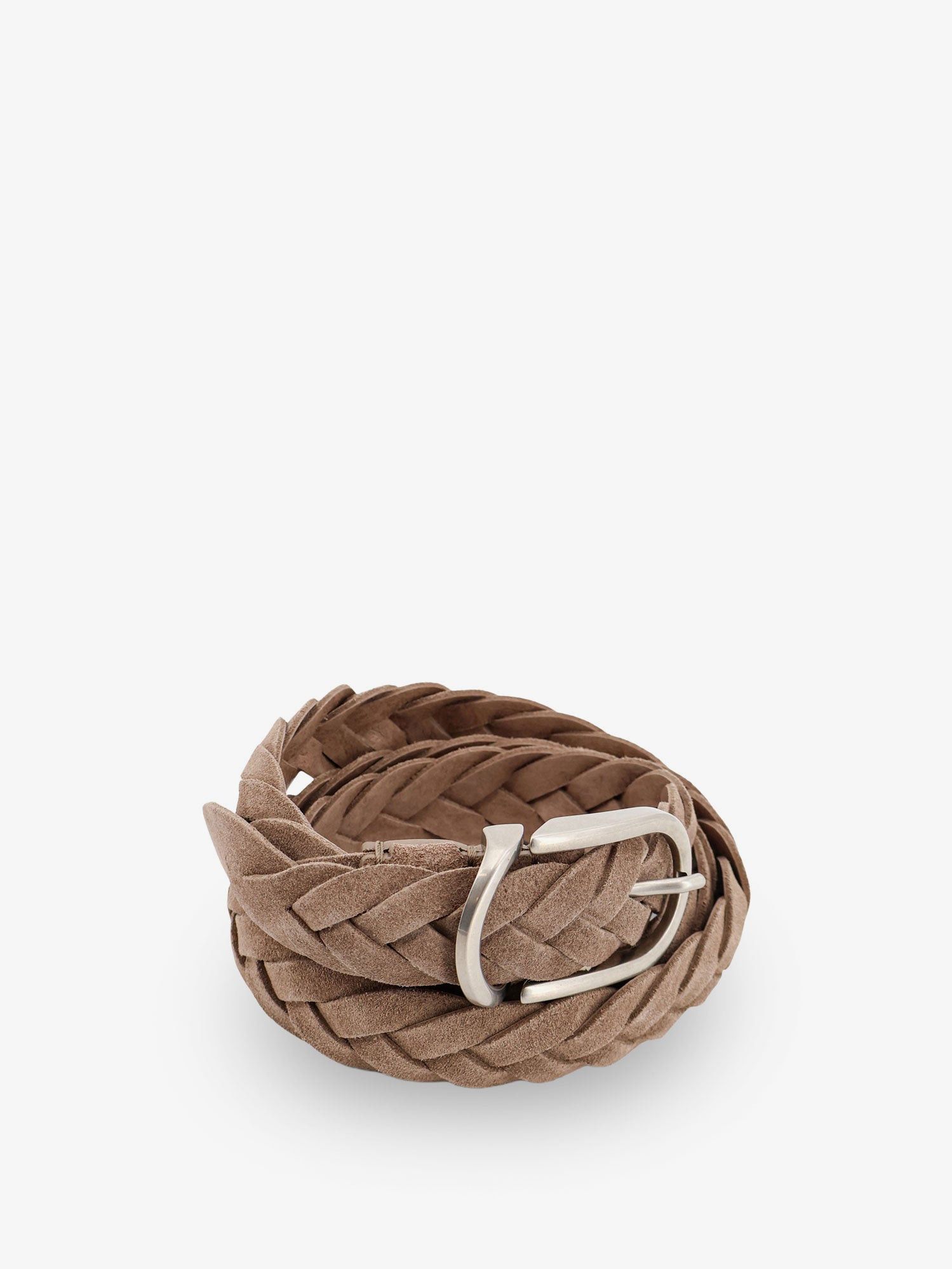 Brunello Cucinelli Braided Suede Belt Size ONE SIZE - 3 Thumbnail