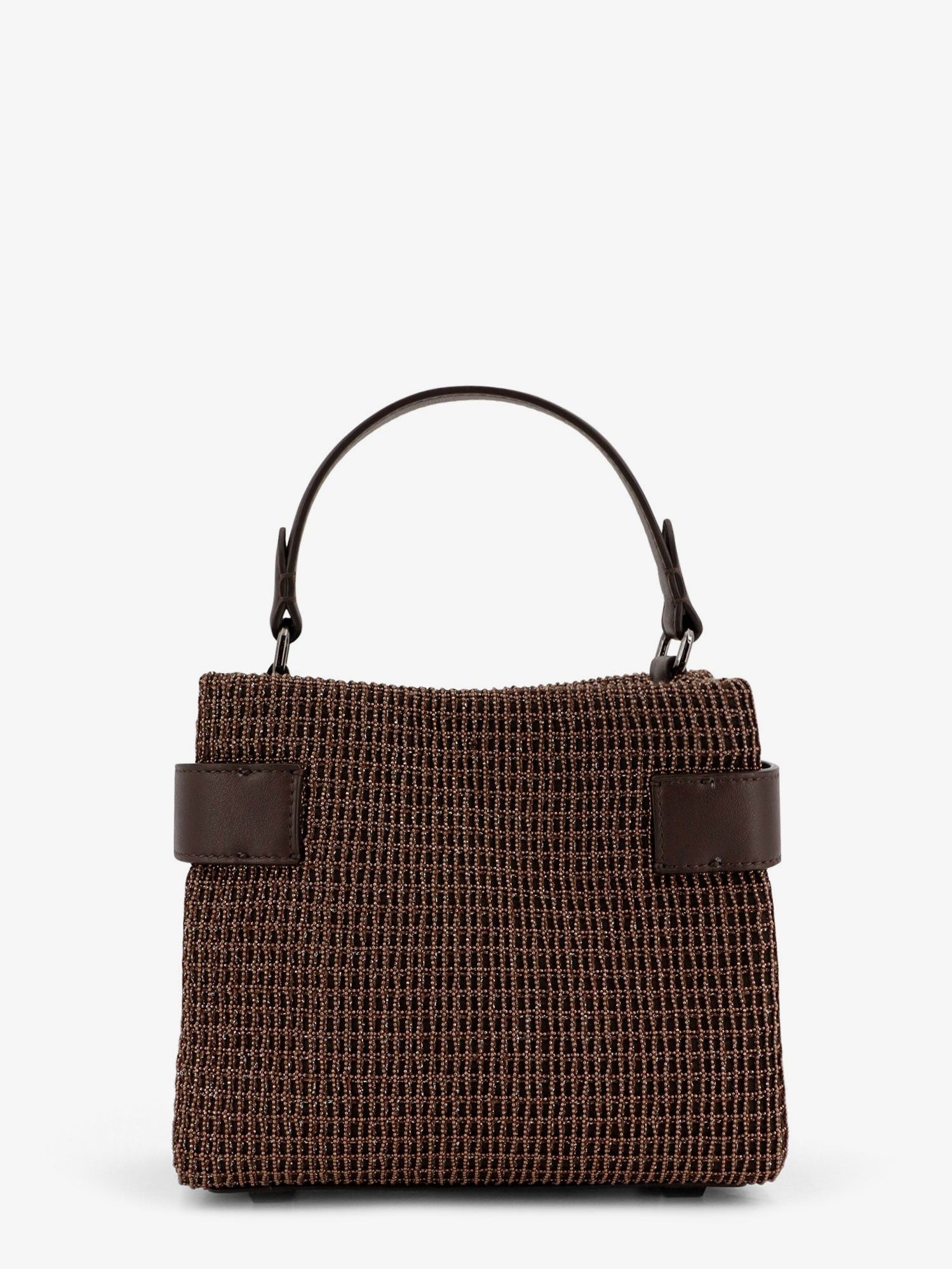 Brunello Cucinelli Essence Riding Leather Crossbody Bag Size ONE SIZE - 2 Thumbnail