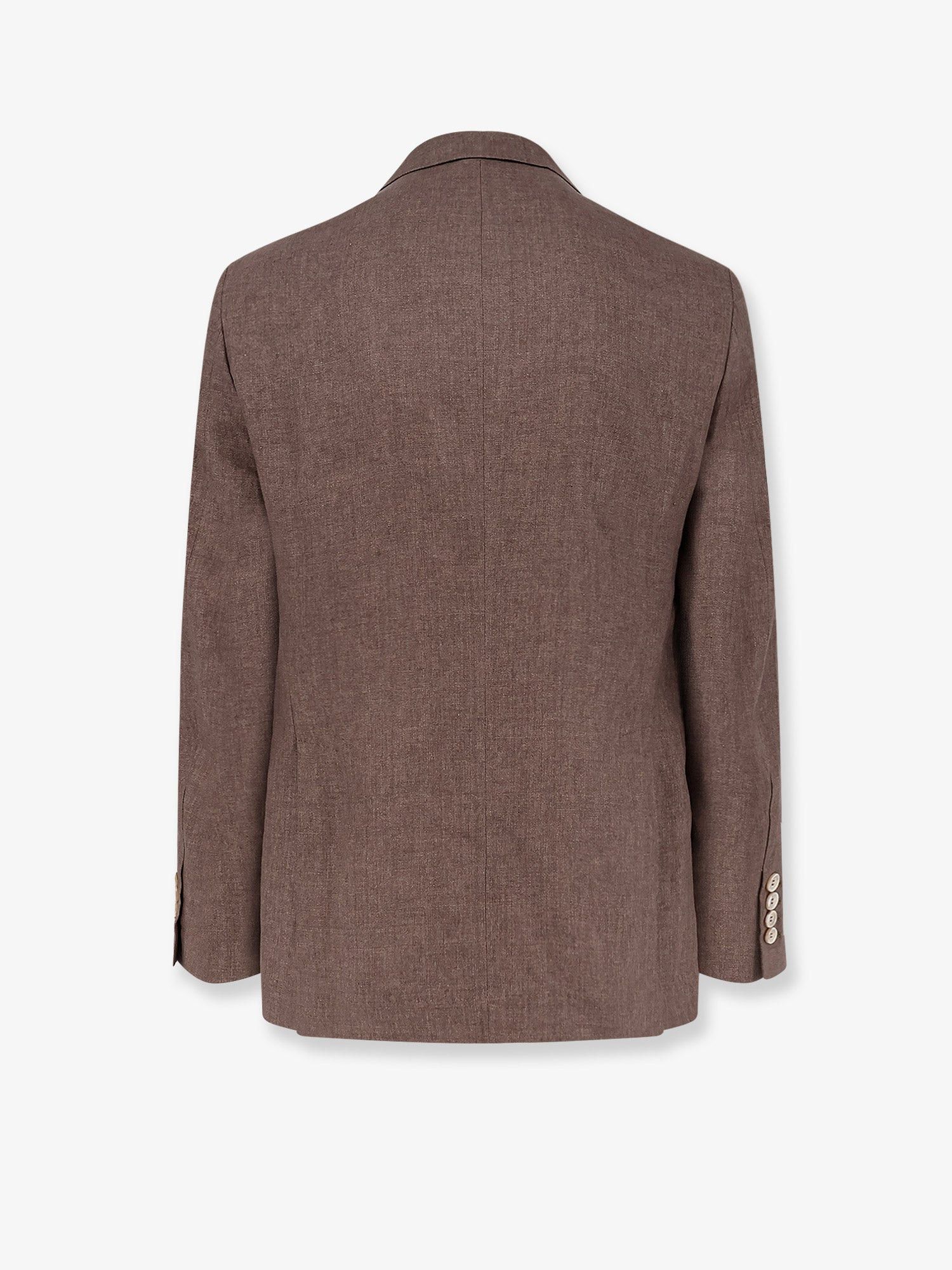 Brunello Cucinelli Linen Blazer Size US L / EU 52-54 / 3 - 2 Thumbnail
