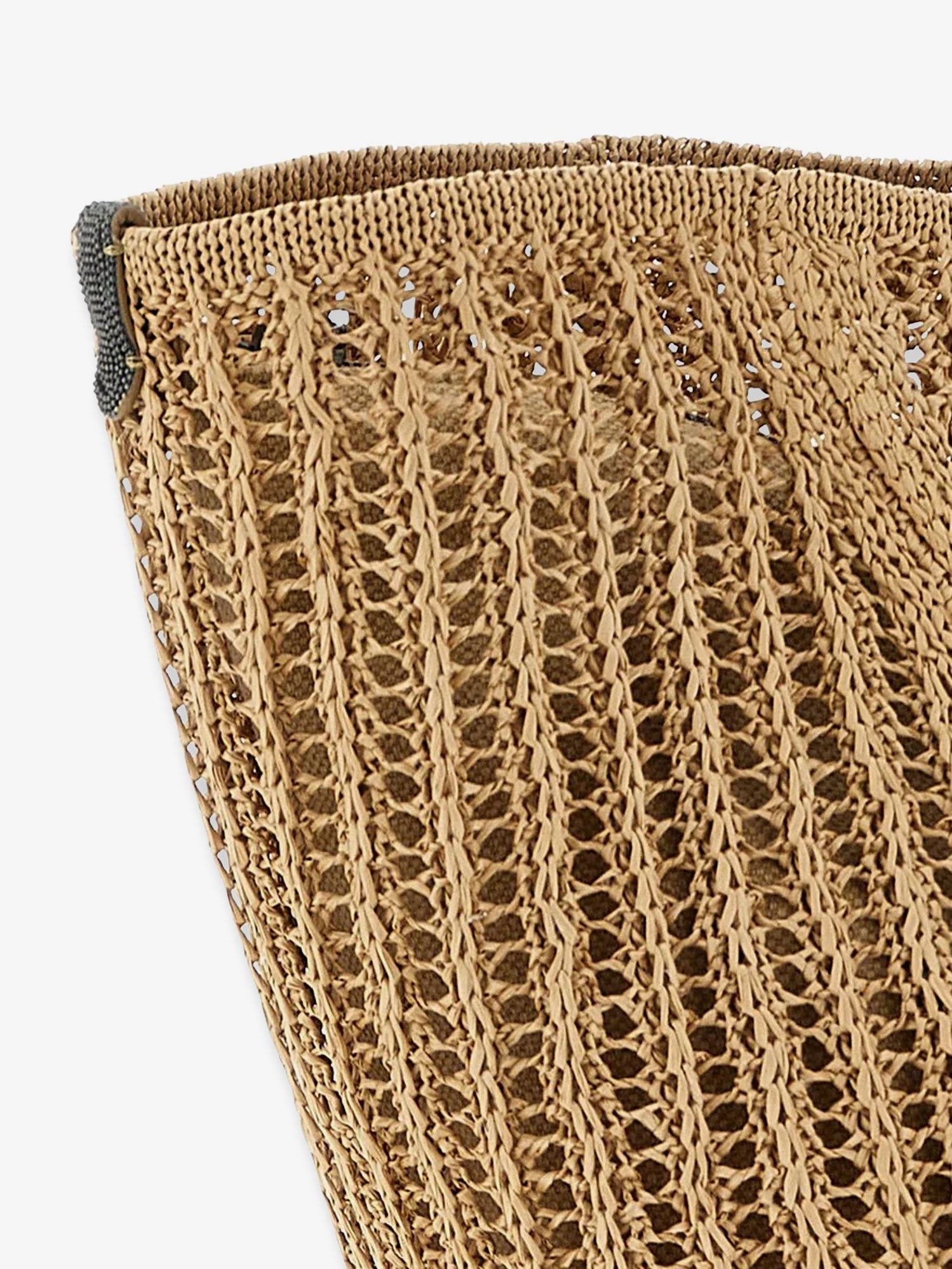 Brunello Cucinelli Bc Duo Raffia Shoulder Bag Size ONE SIZE - 5 Thumbnail