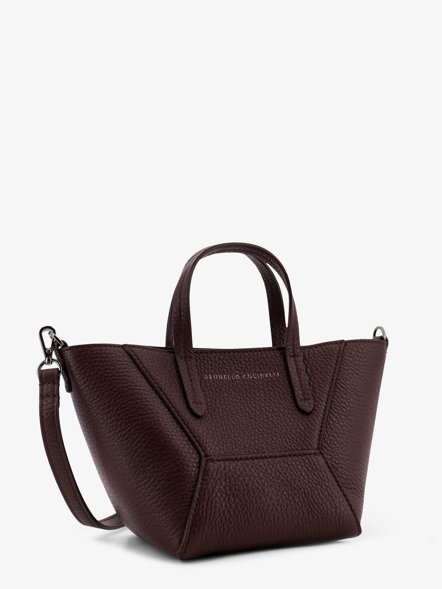 Brunello Cucinelli Bc Duo Leather Crossbody Bag Size ONE SIZE - 3 Thumbnail