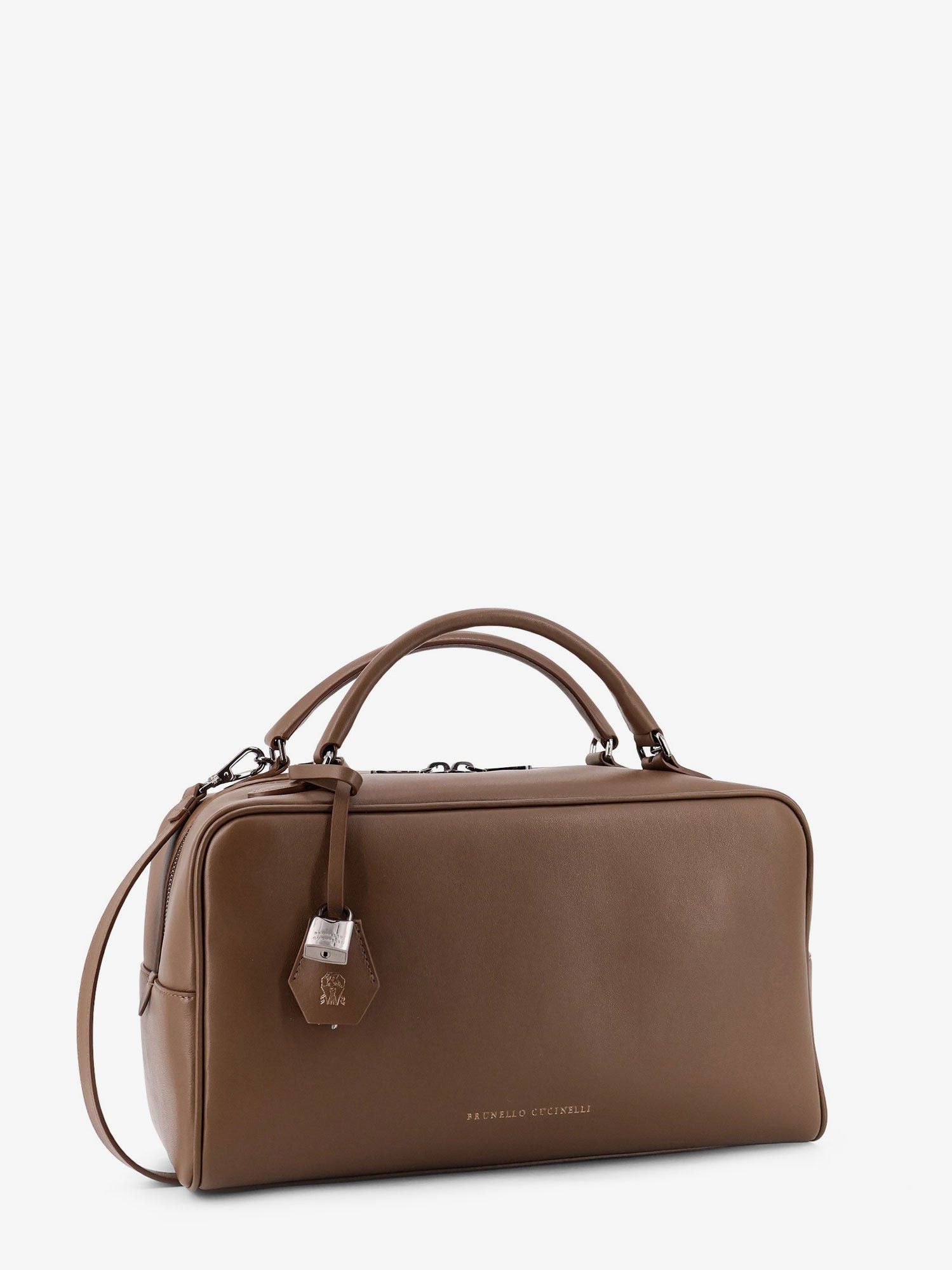 Brunello Cucinelli Boston Explorer Leather Crossbody Bag Size ONE SIZE - 3 Thumbnail