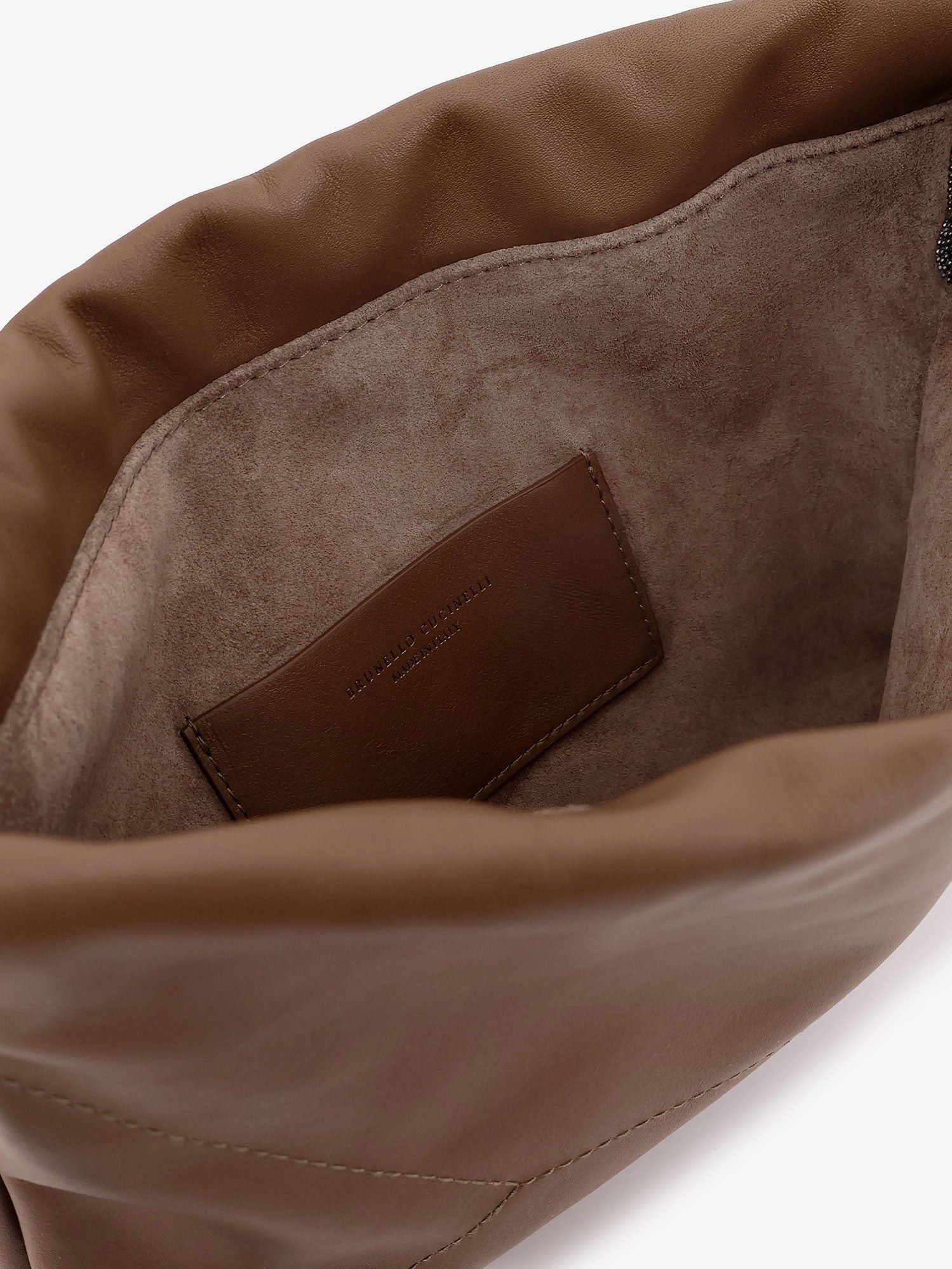 Brunello Cucinelli Bc Duo Leather Shoulder Bag Size ONE SIZE - 4 Thumbnail