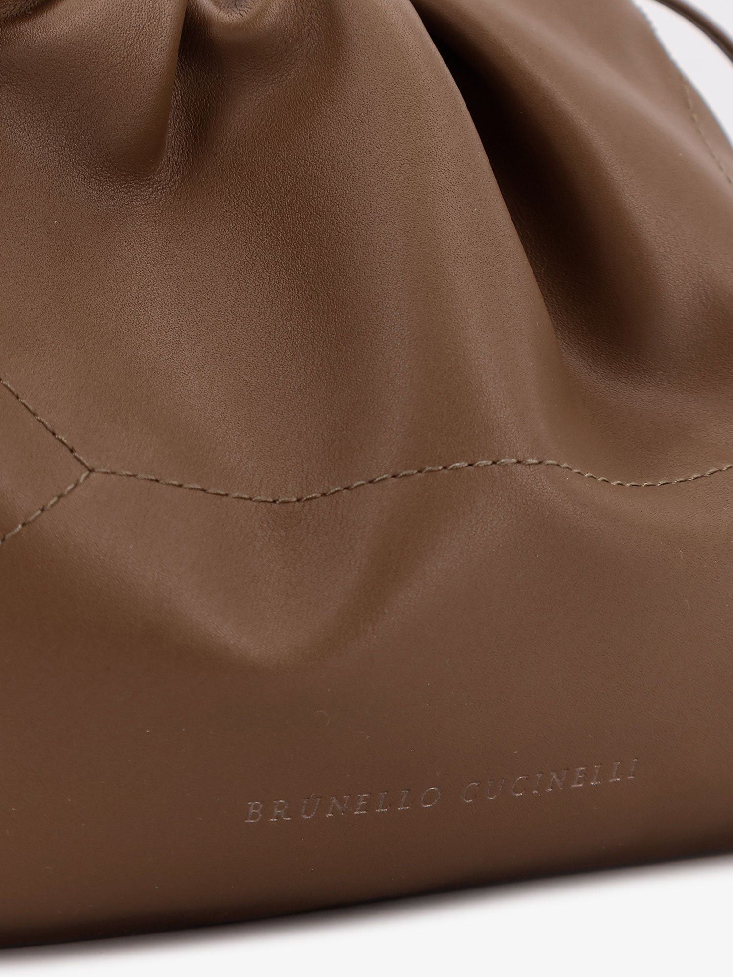 Brunello Cucinelli Bc Duo Leather Shoulder Bag Size ONE SIZE - 5 Thumbnail