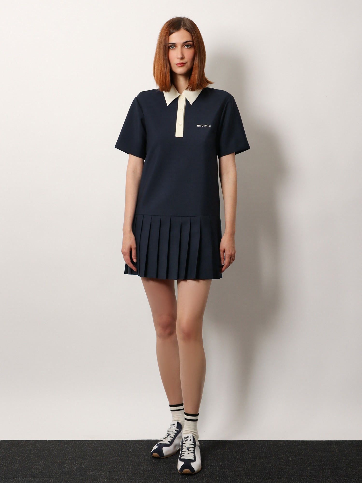 Miu Miu Mohair And Virgin Wool Short Dress Size XS / US 0-2 / IT 36-38 - 2 Thumbnail