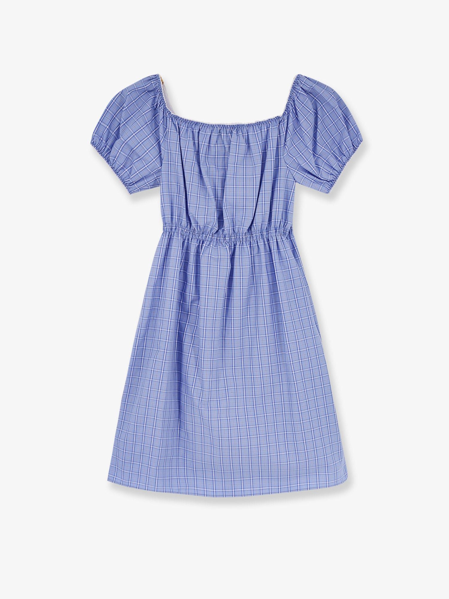 Miu Miu Madras Cotton Mini Dress Size S / US 4 / IT 40 - 2 Thumbnail