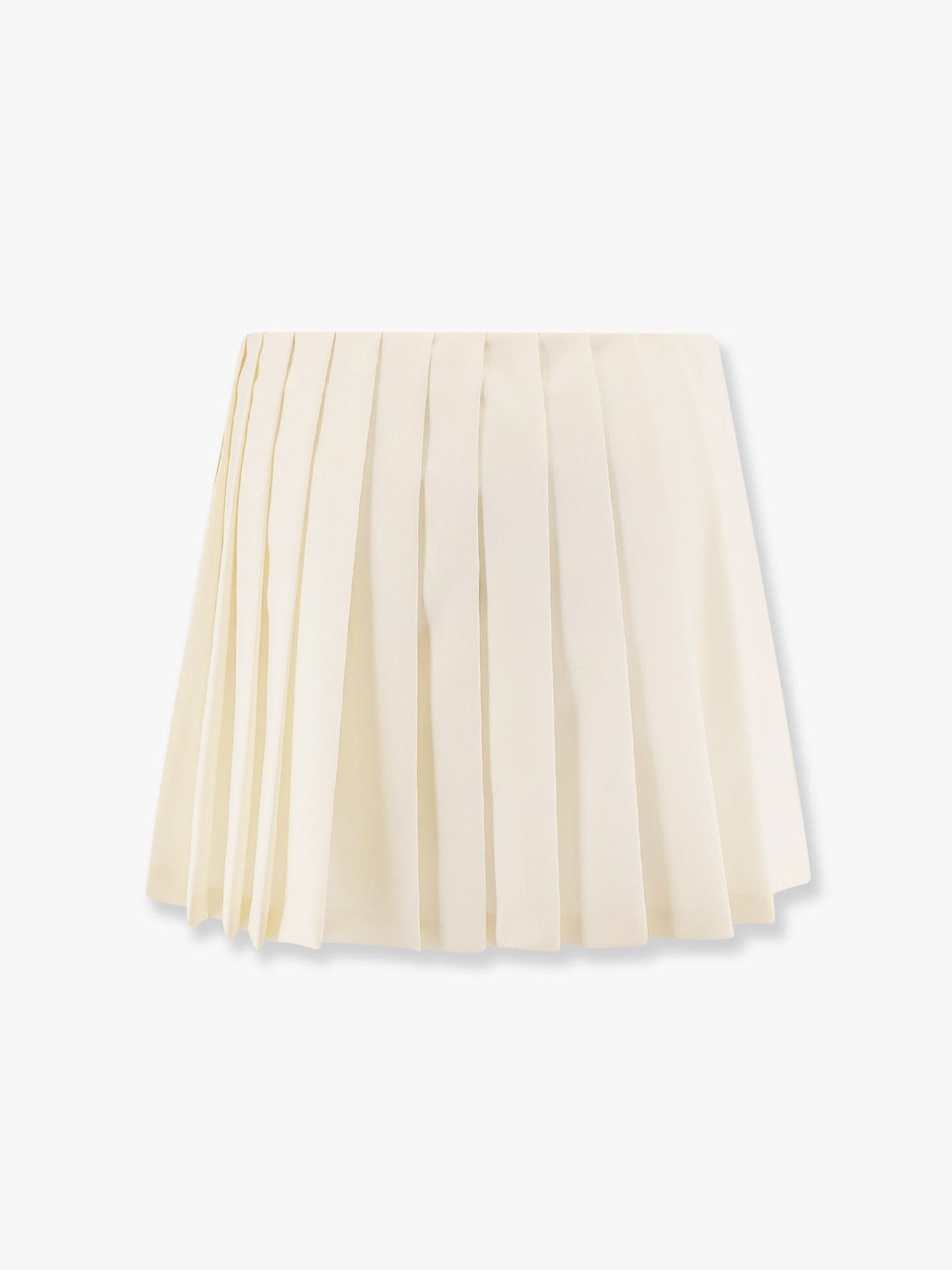 Miu Miu Plisse Wool And Mohair Skirt Size 26" / US 2 / IT 38 - 5 Thumbnail