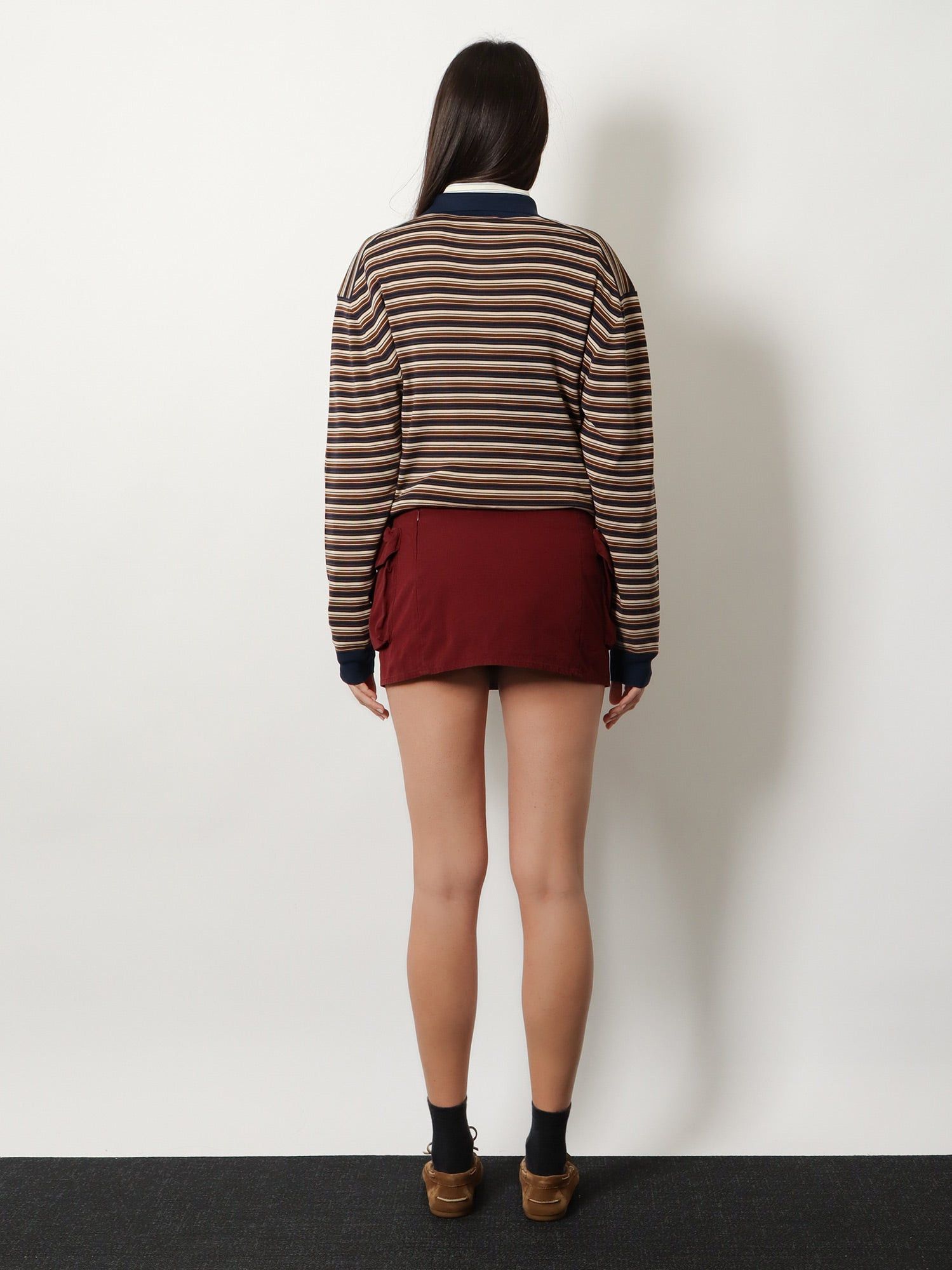 Miu Miu Cotton Mini Skirt Size 28" / US 6 / IT 42 - 5 Thumbnail