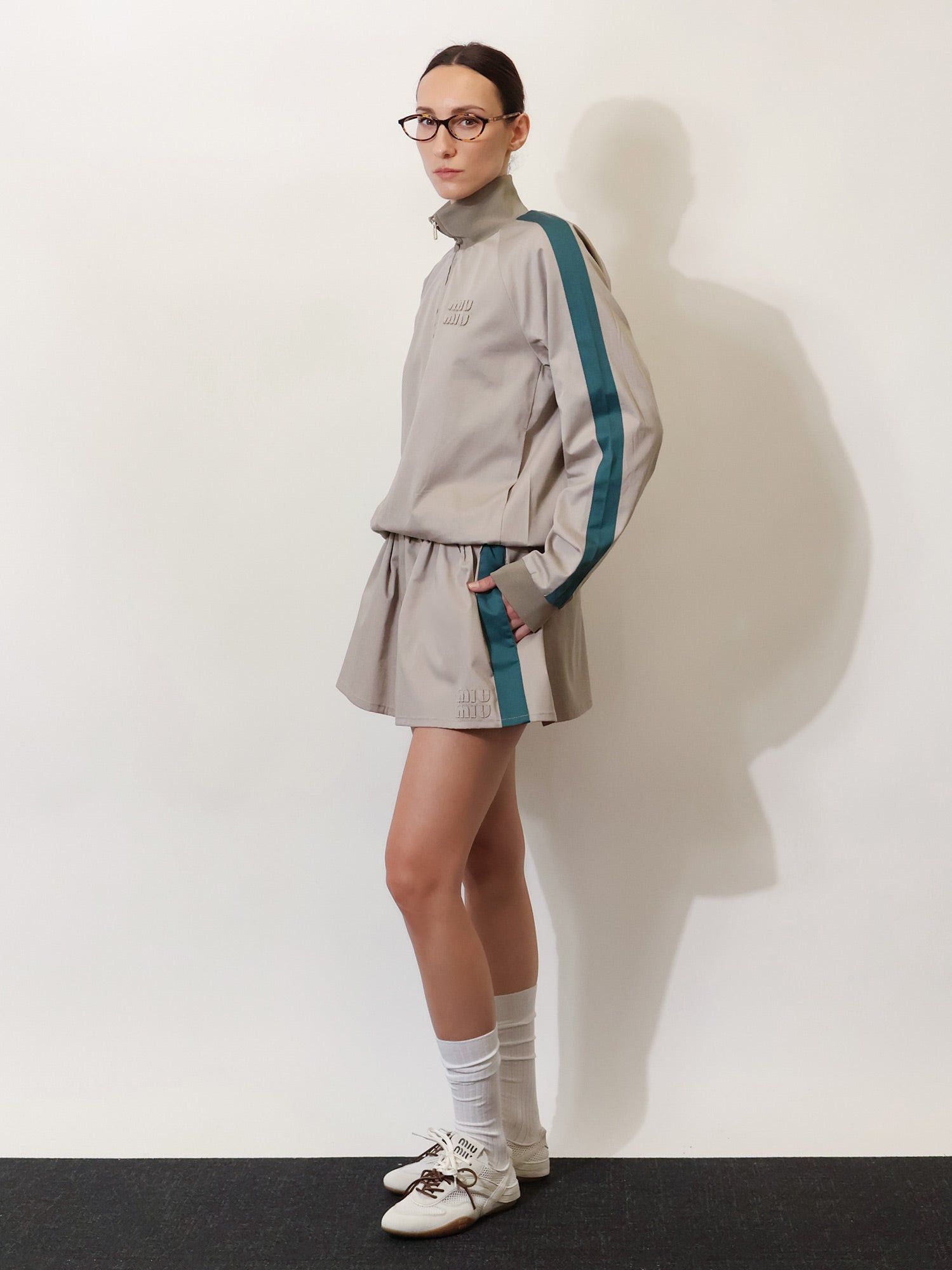 Miu Miu Old Twill Mini Skirt Size 26" / US 2 / IT 38 - 4 Thumbnail