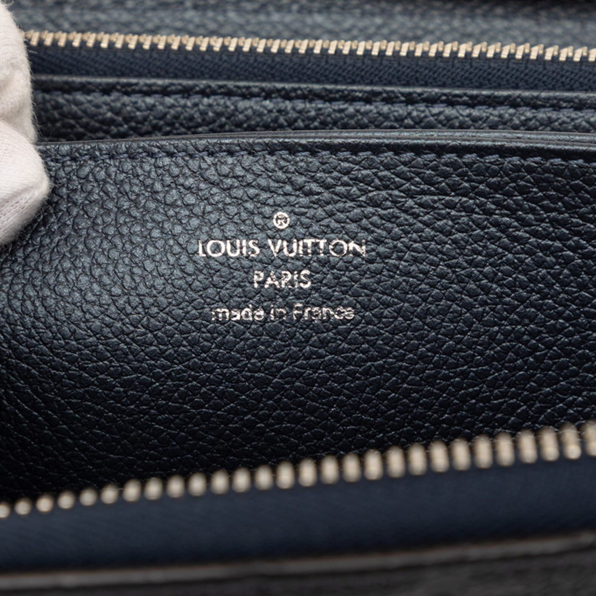 Louis Vuitton Louis Vuitton Monogram Empreinte Zippy Wallet Flower Stud Long M62069 Marine Metal Metallic Blue Leather Women's LOUIS VUITTON Size ONE SIZE - 5 Thumbnail