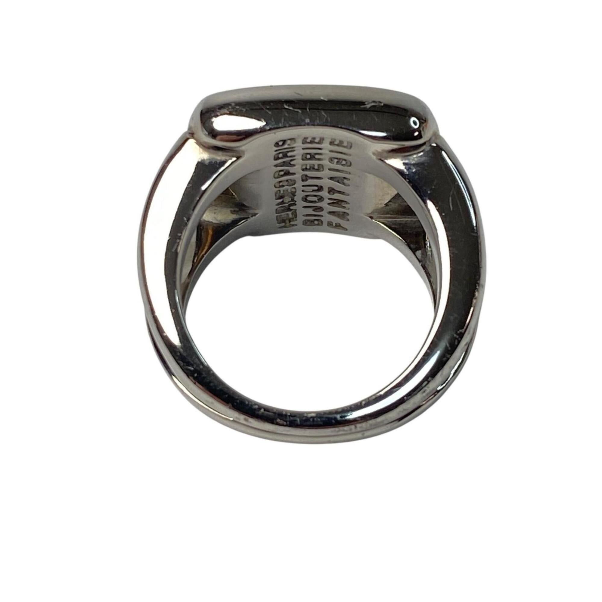 Hermes Hermes Sellier Corozo Shell Ring for Women Size ONE SIZE - 2 Thumbnail