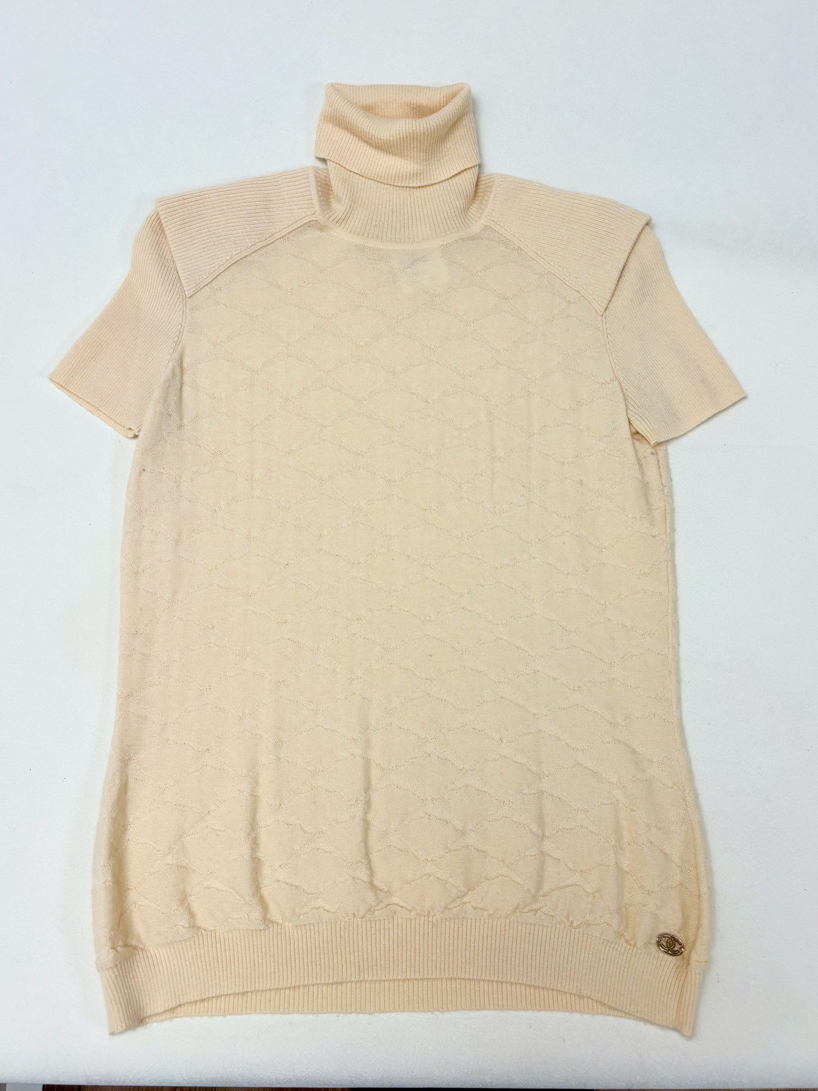 Chanel Pull cachemire Lattice Size M / US 6-8 / IT 42-44 - 13 Thumbnail