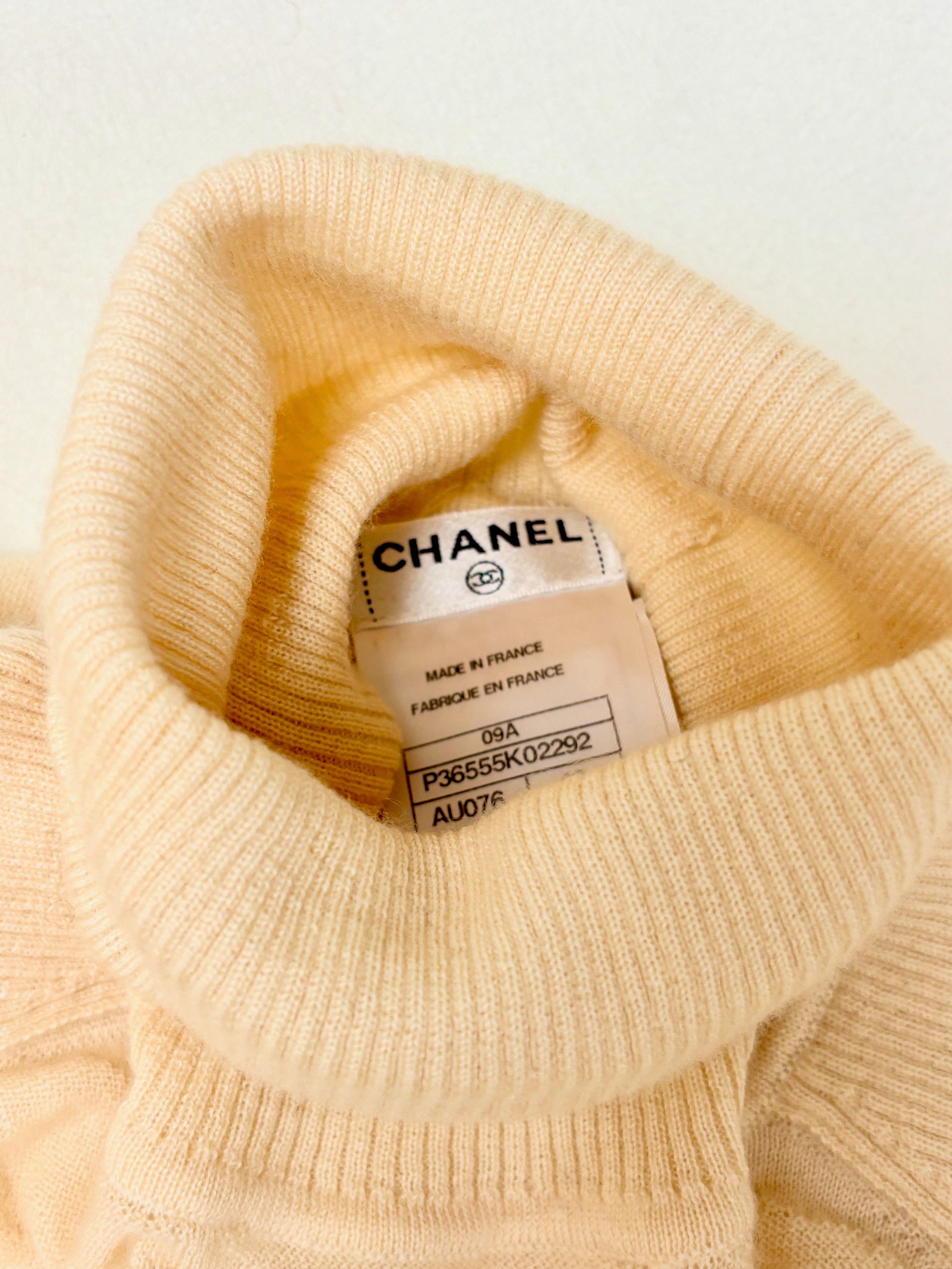 Chanel Pull cachemire Lattice Size M / US 6-8 / IT 42-44 - 8 Thumbnail