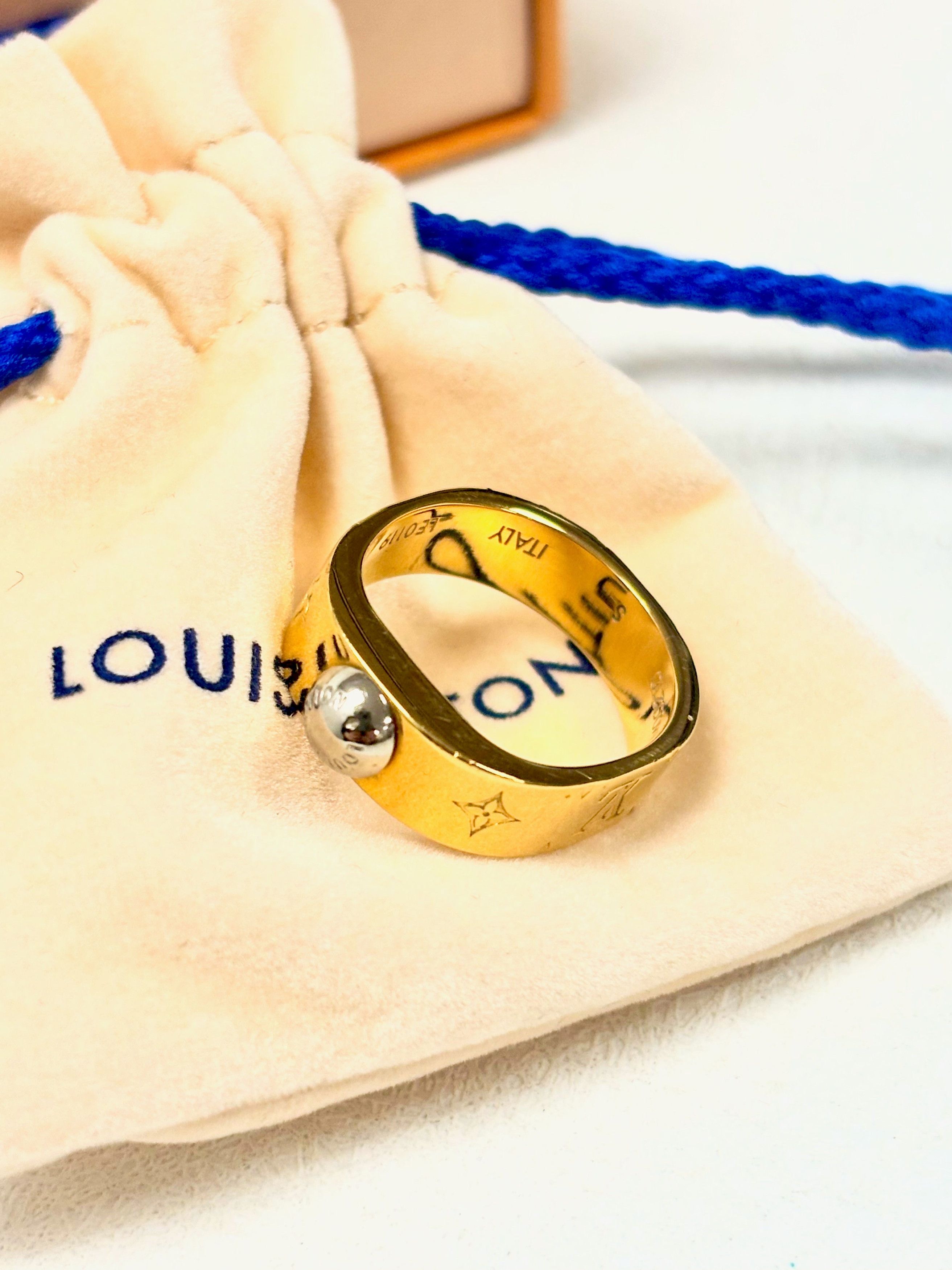 Louis Vuitton Bague Nanogram Size ONE SIZE - 9 Thumbnail