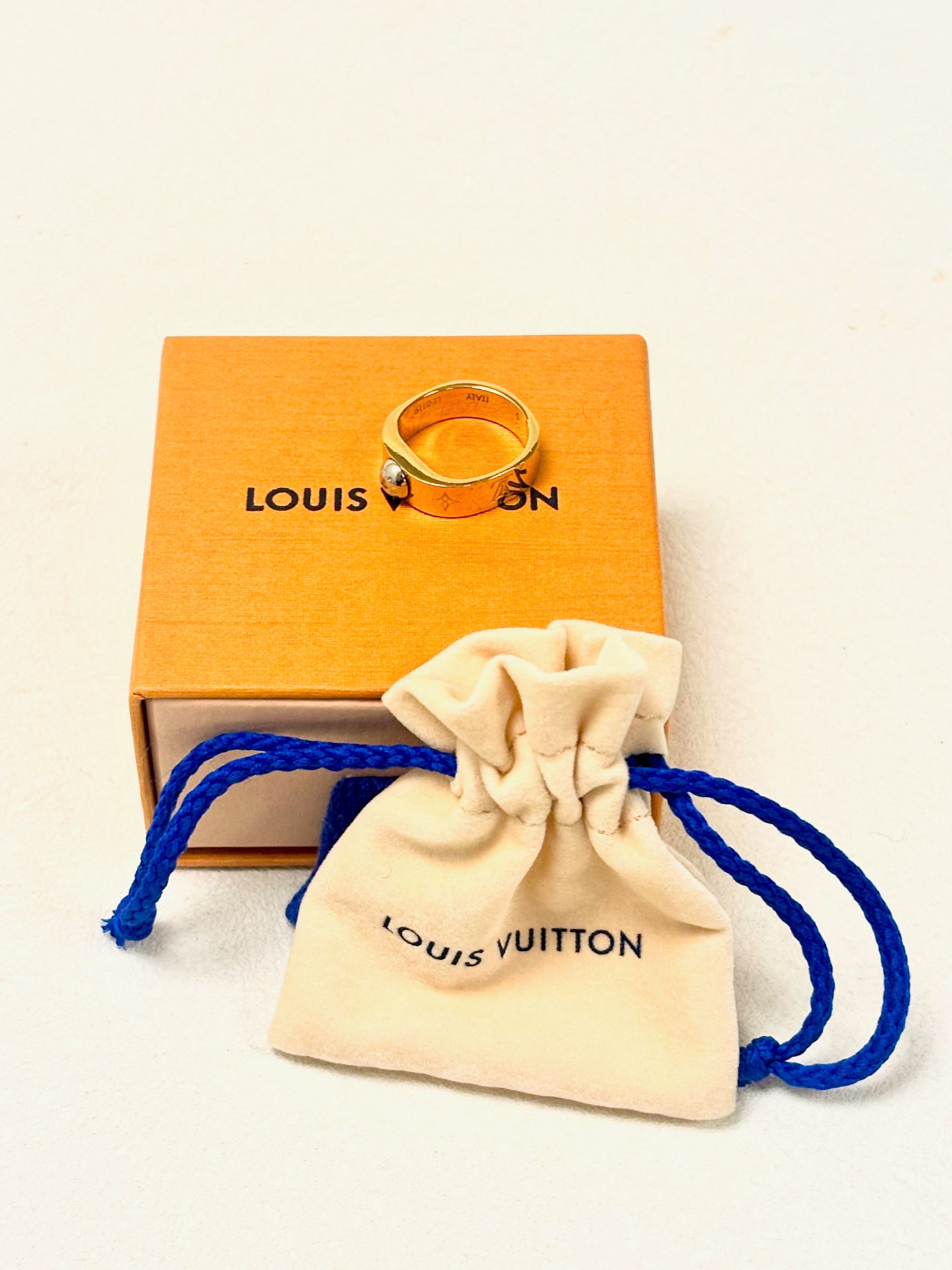 Louis Vuitton Bague Nanogram Size ONE SIZE - 14 Thumbnail
