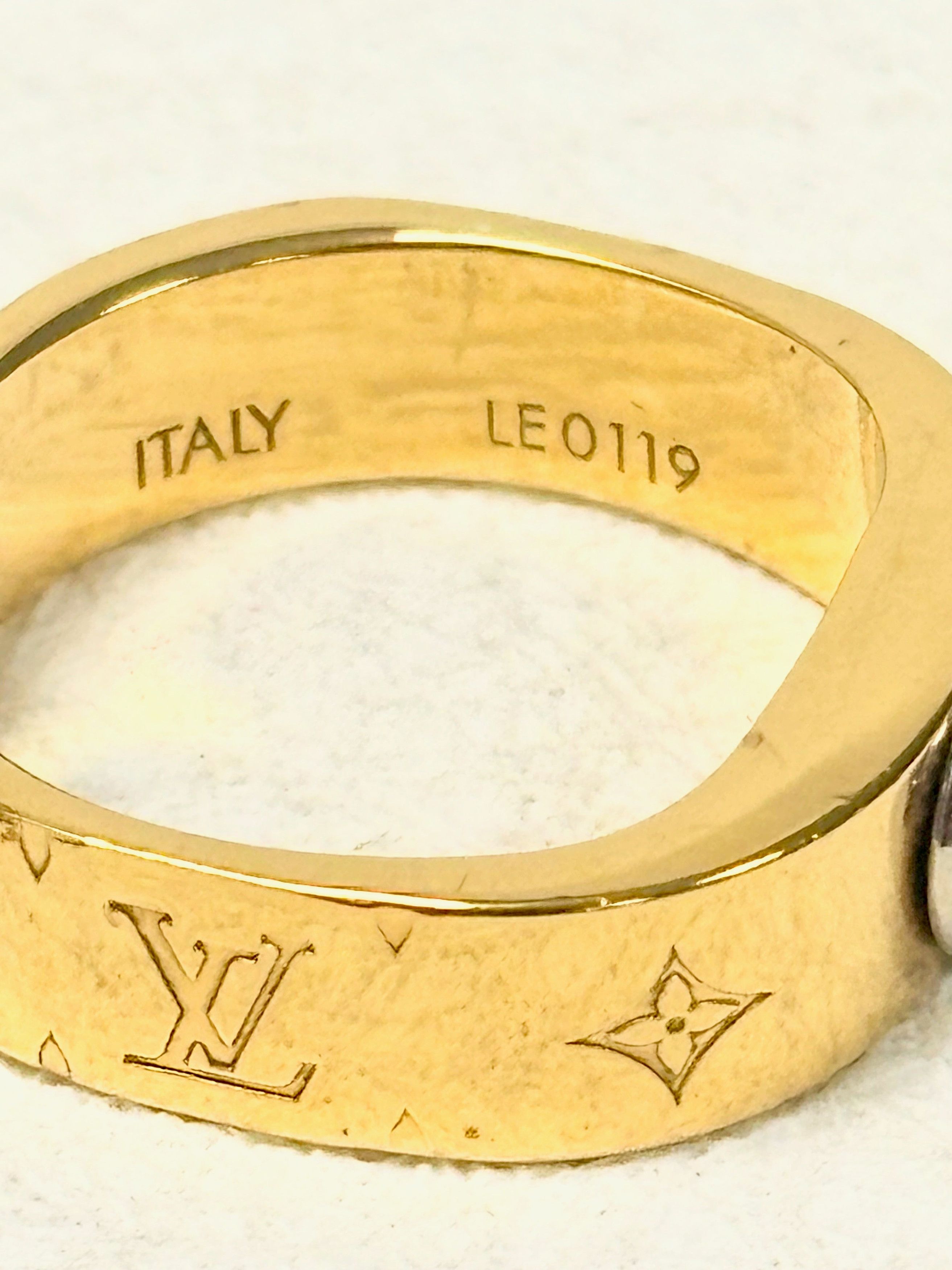 Louis Vuitton Bague Nanogram Size ONE SIZE - 4 Thumbnail
