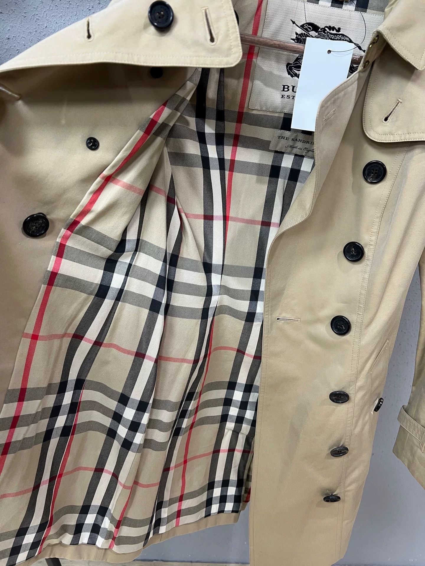 Burberry Burberry Chelsea Trench Coat Size M / US 6-8 / IT 42-44 - 3 Thumbnail